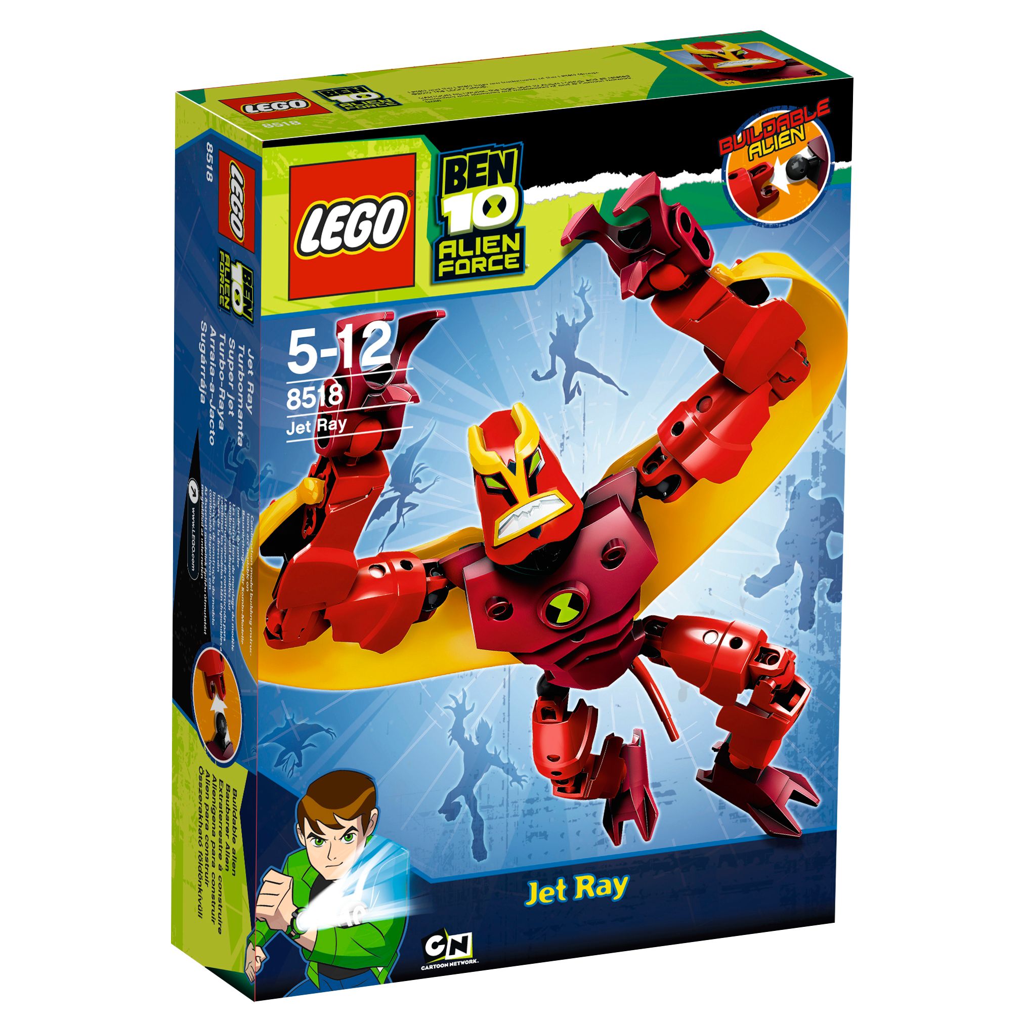 Lego Ben 10 Alien Force Jet Ray