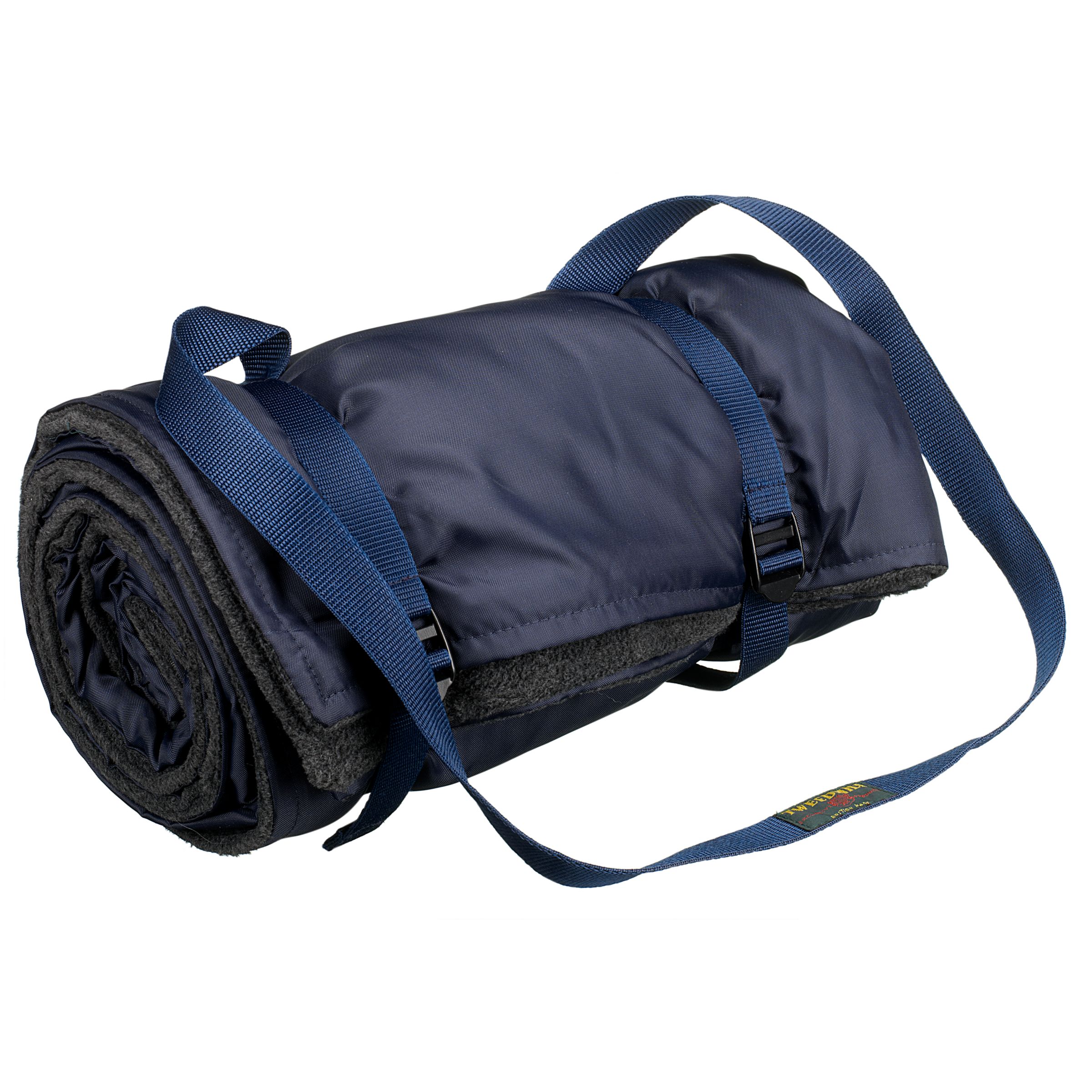 John Lewis Family Picnic Rug, Charcoal and Navy, 145 x 200cm