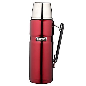 Thermos Vintage Flask, 1.2L, Red