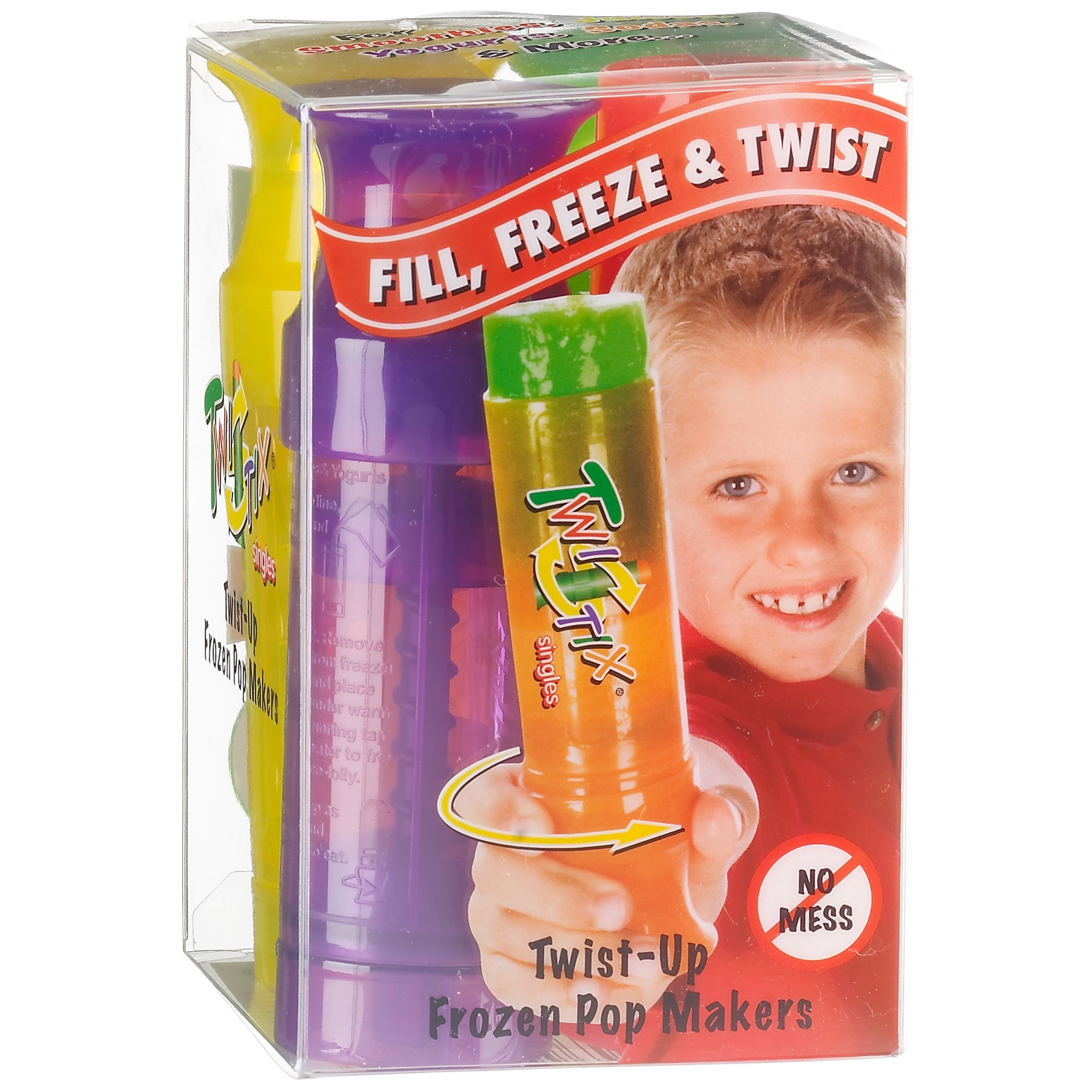Twistix Ice Lolly Makers, Pack of 4