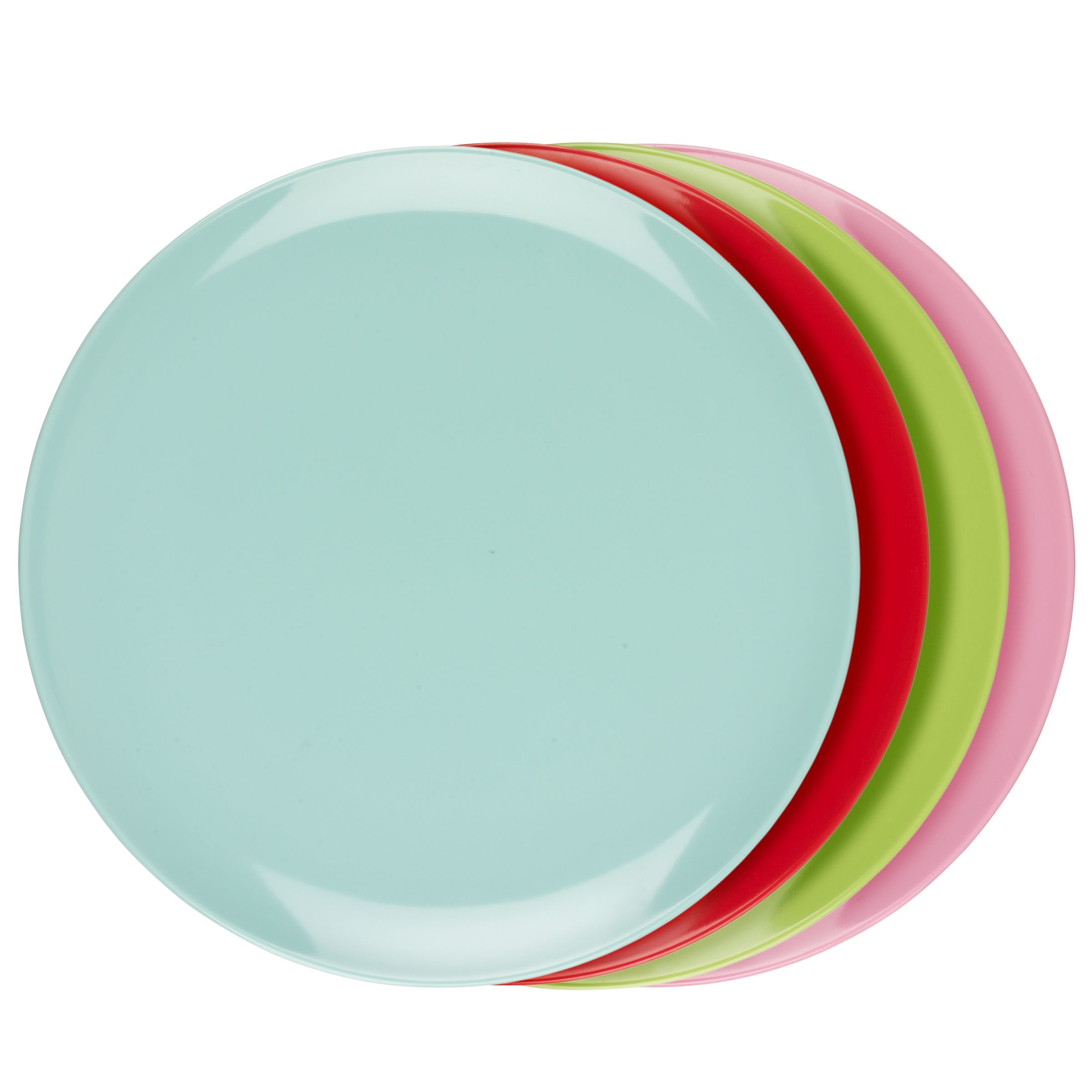 John Lewis Brights Plates, Set of 4