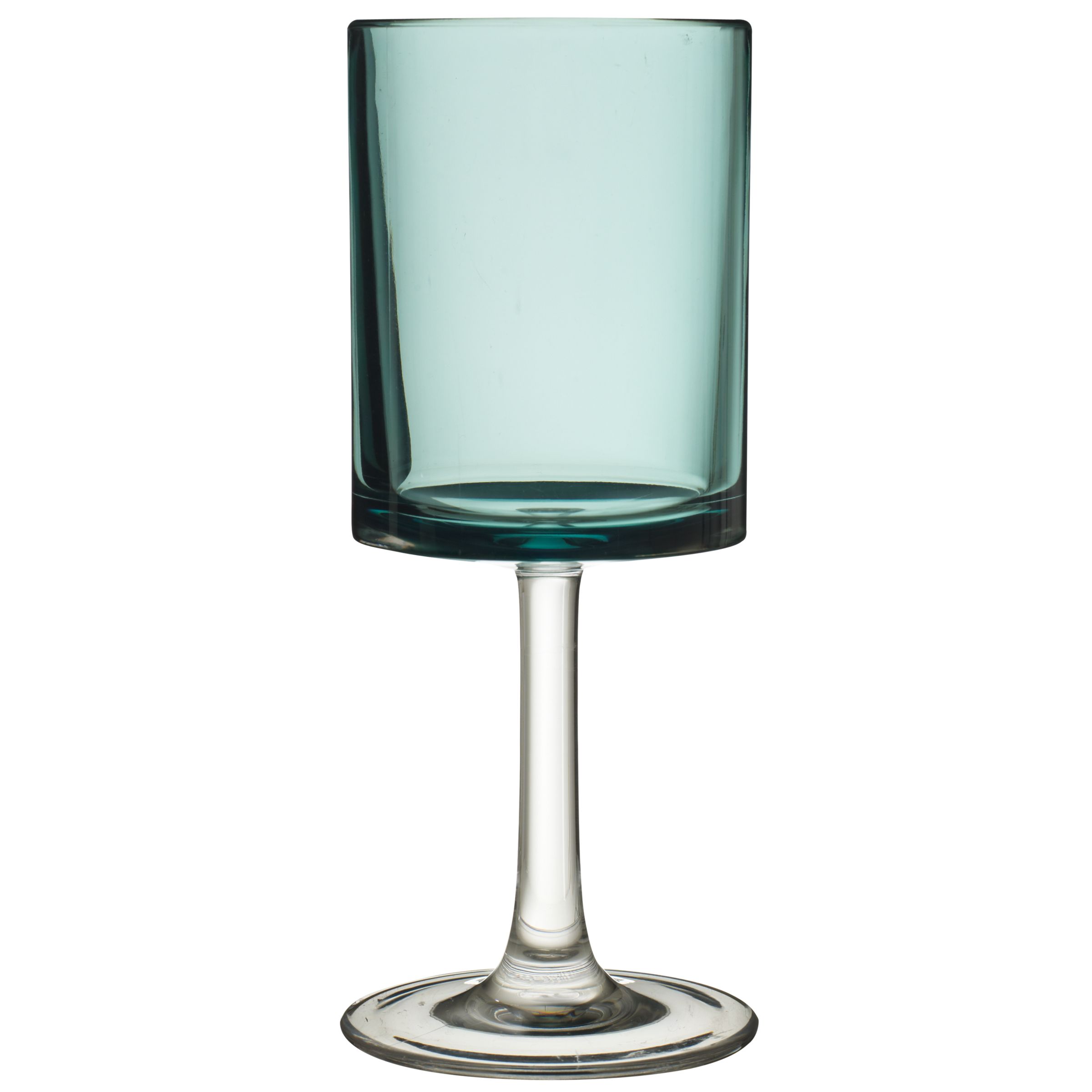 John Lewis Acrylic Wine Glass, Kingfisher