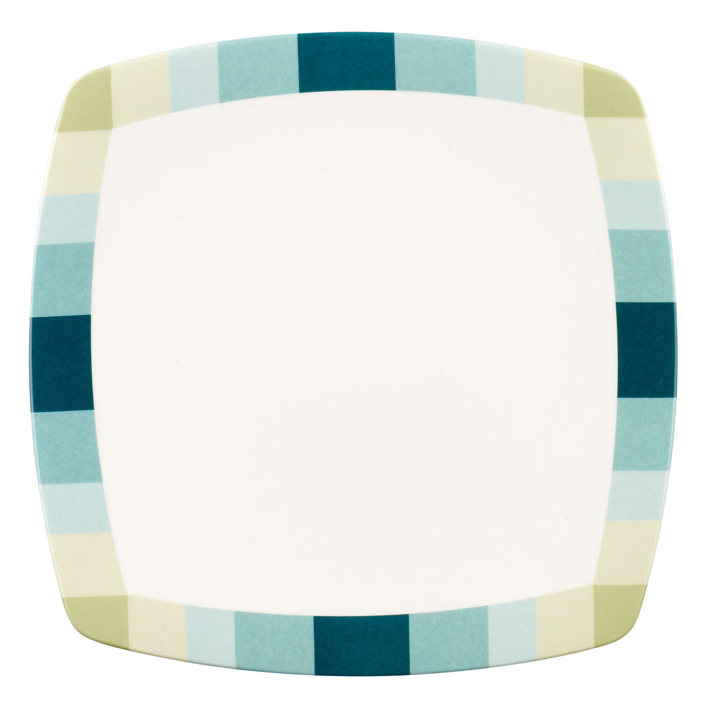 John Lewis Woodland Leaf Stripe Plate