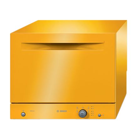 Bosch SKS50E11EU Compact Dishwasher, Yellow at John Lewis