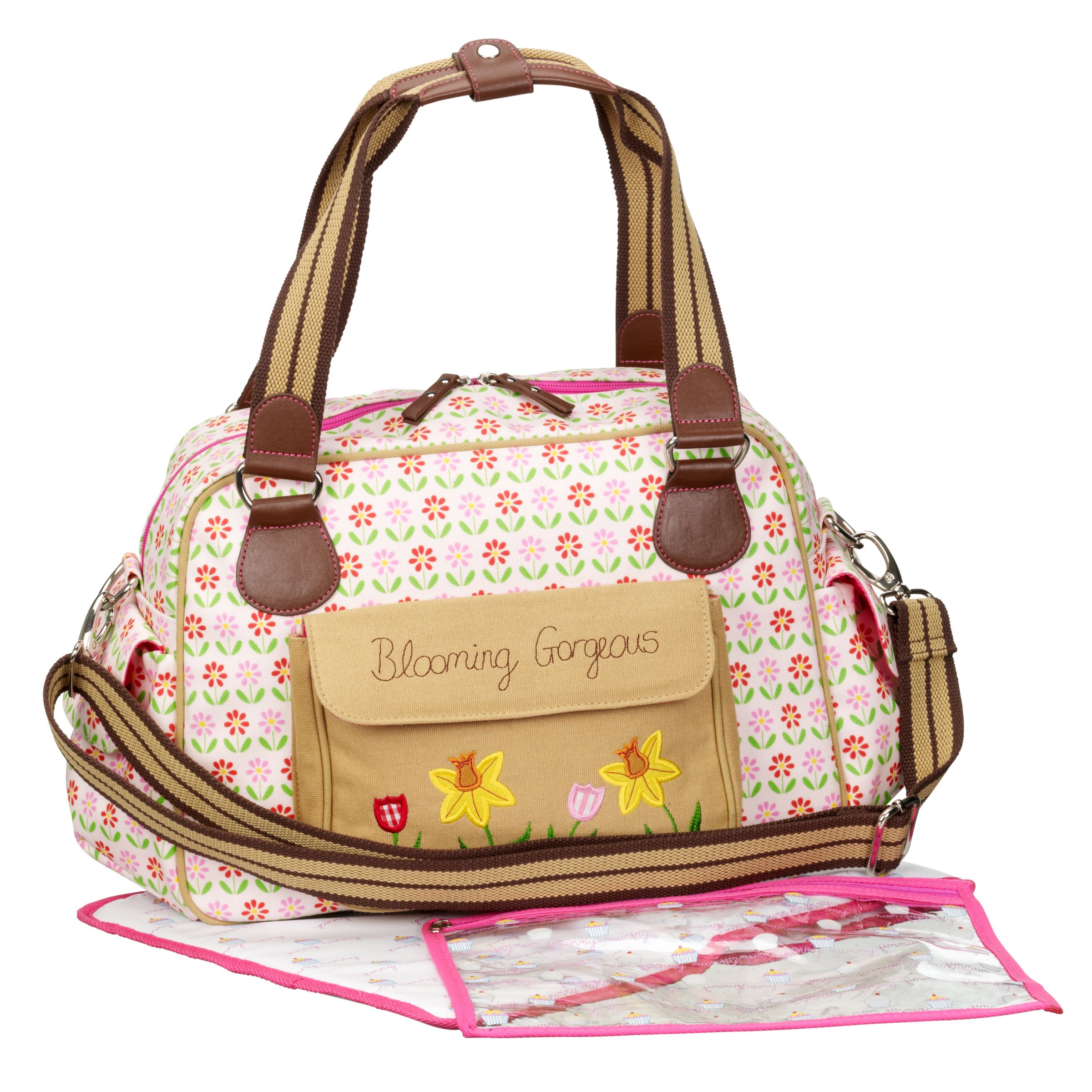 Pink Lining Blooming Gorgeous Changing Bag