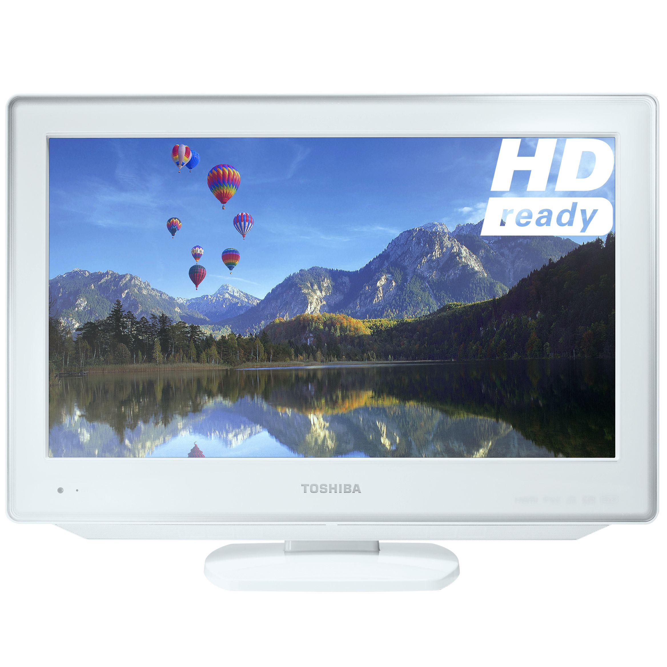 Toshiba 22DV667DB LCD HD Ready Digital Television/DVD Combi, 22 Inch, White