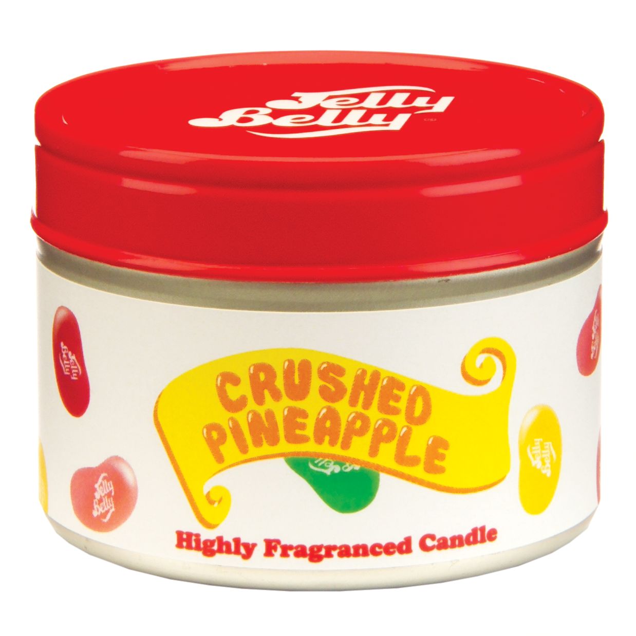 Jelly Belly Candle Tin, Crushed Pineapple