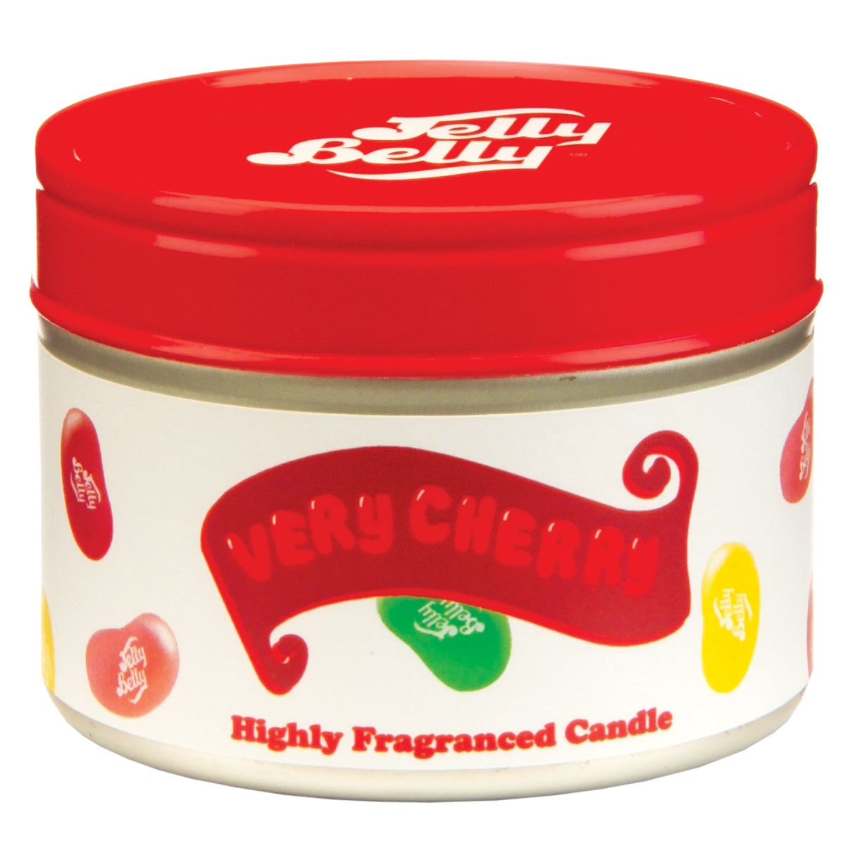 Jelly Belly Candle Tin, Very Cherry