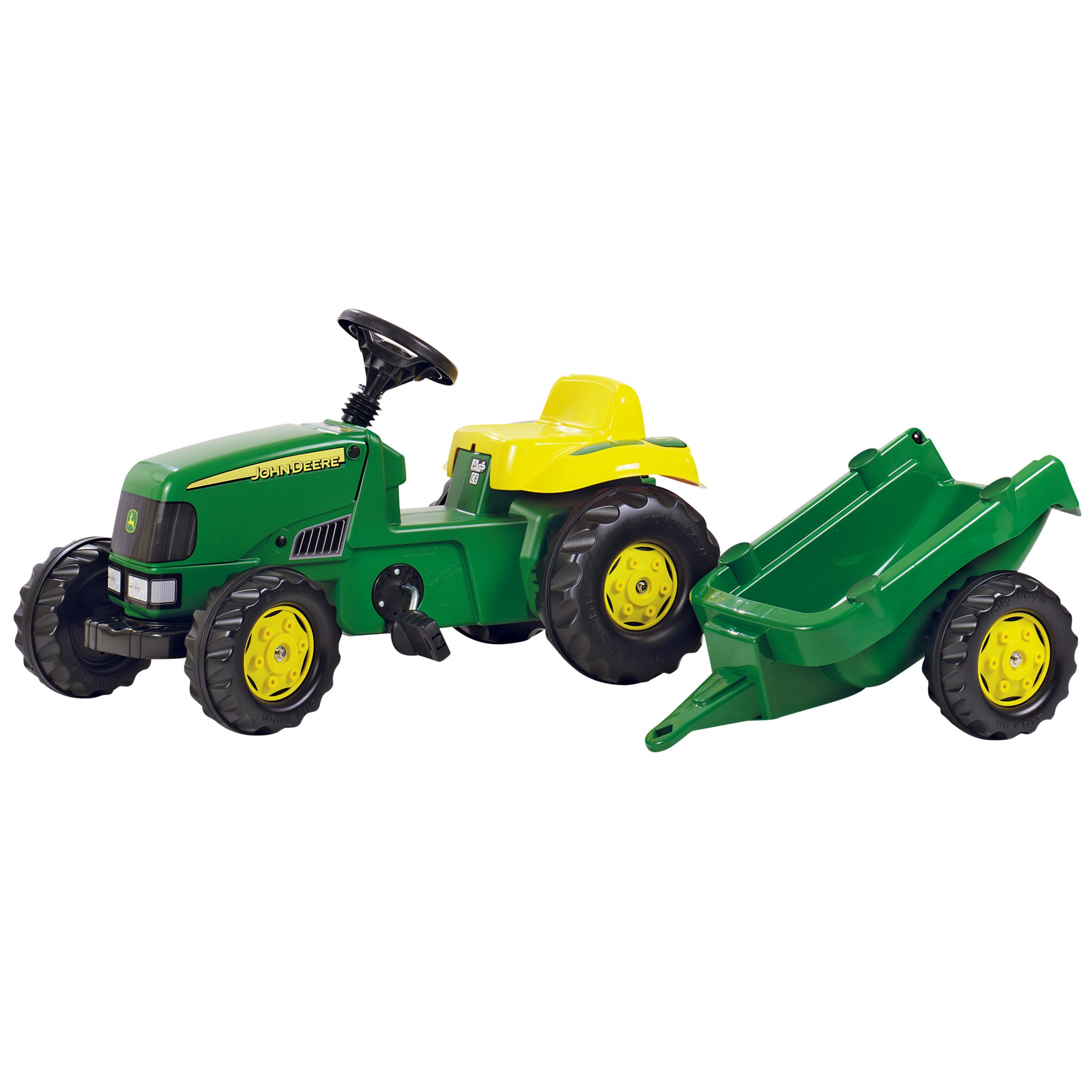 John Deere Tractor and Trailer