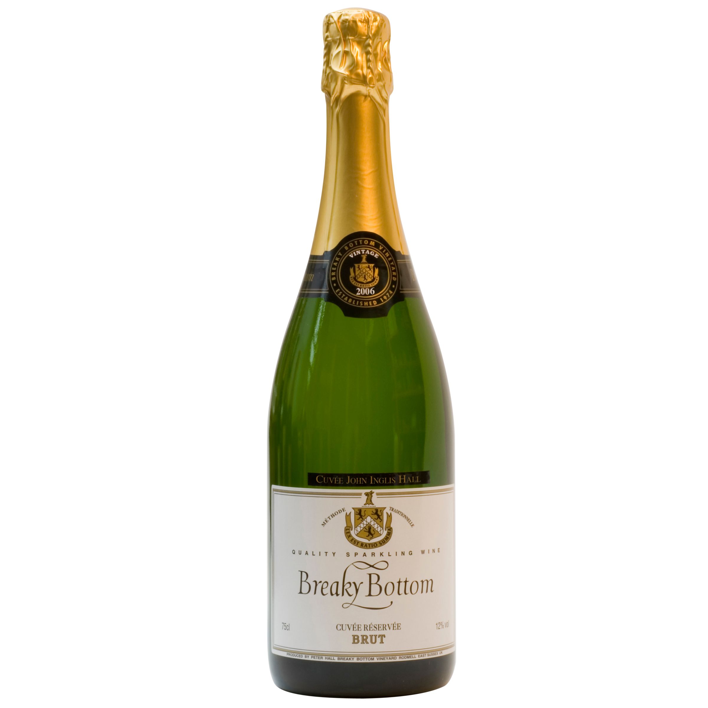 Breaky Bottom Brut Cuvée 2006 East Sussex, England, Sparkling Wine at John Lewis