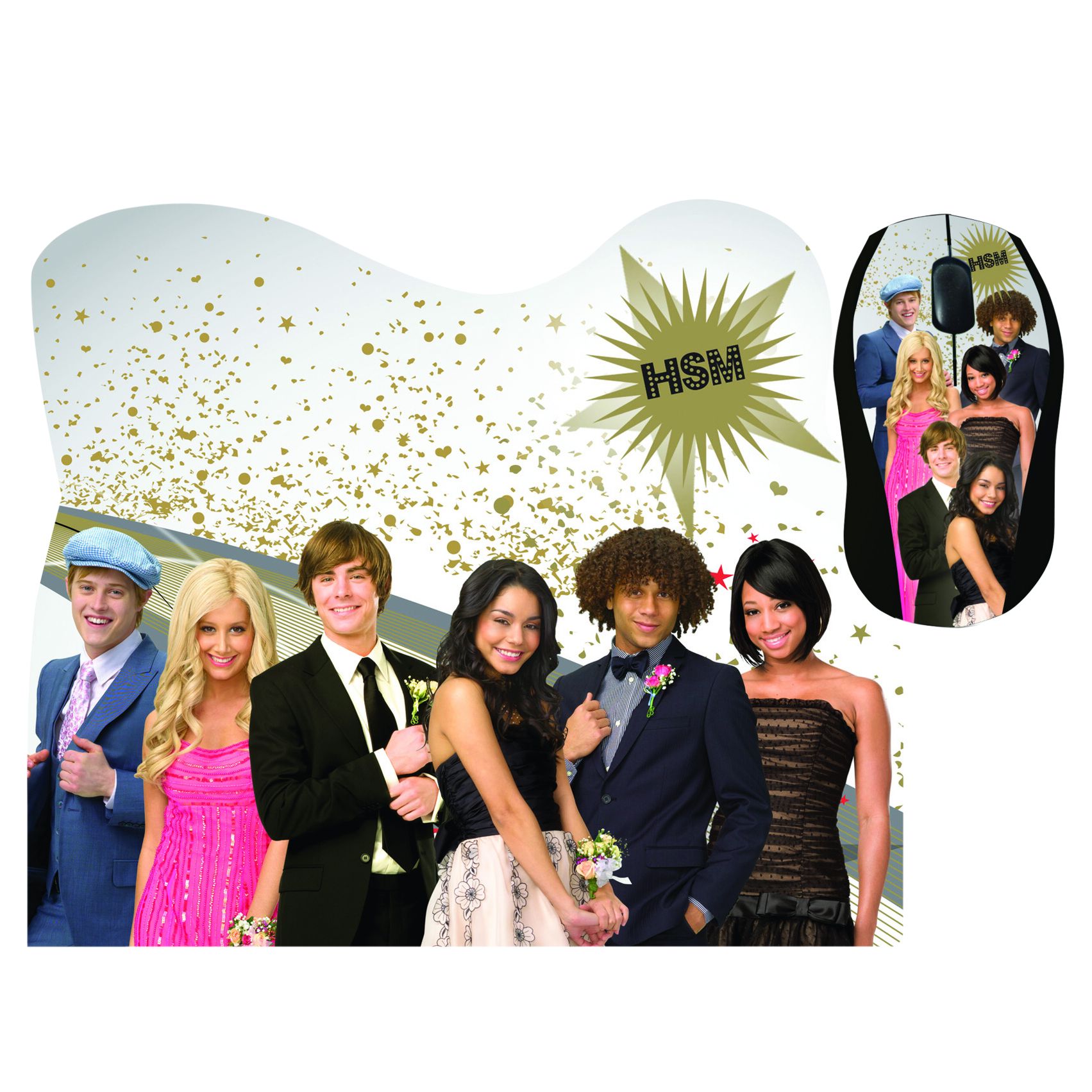 Disney High School Musical Optical Mouse and Pad
