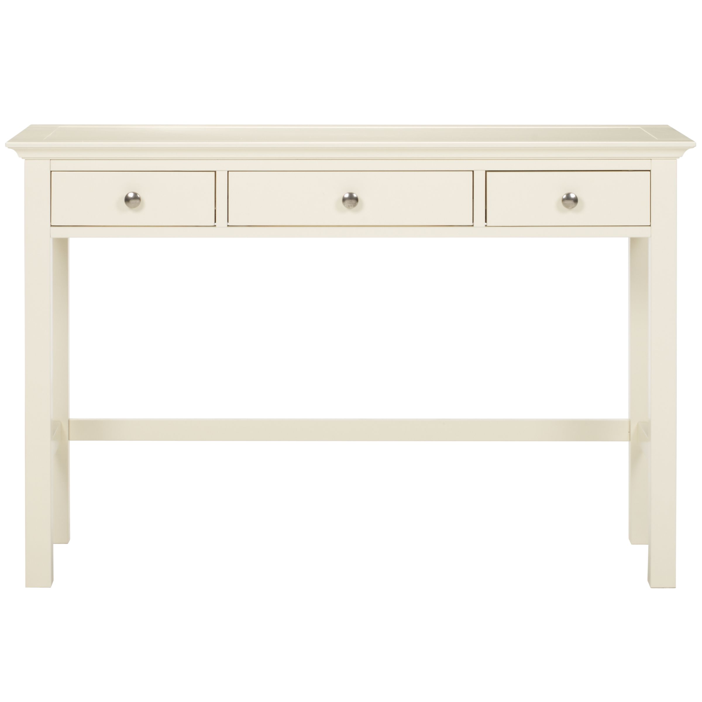 Darcy 3 Drawer Dressing Table, Ivory