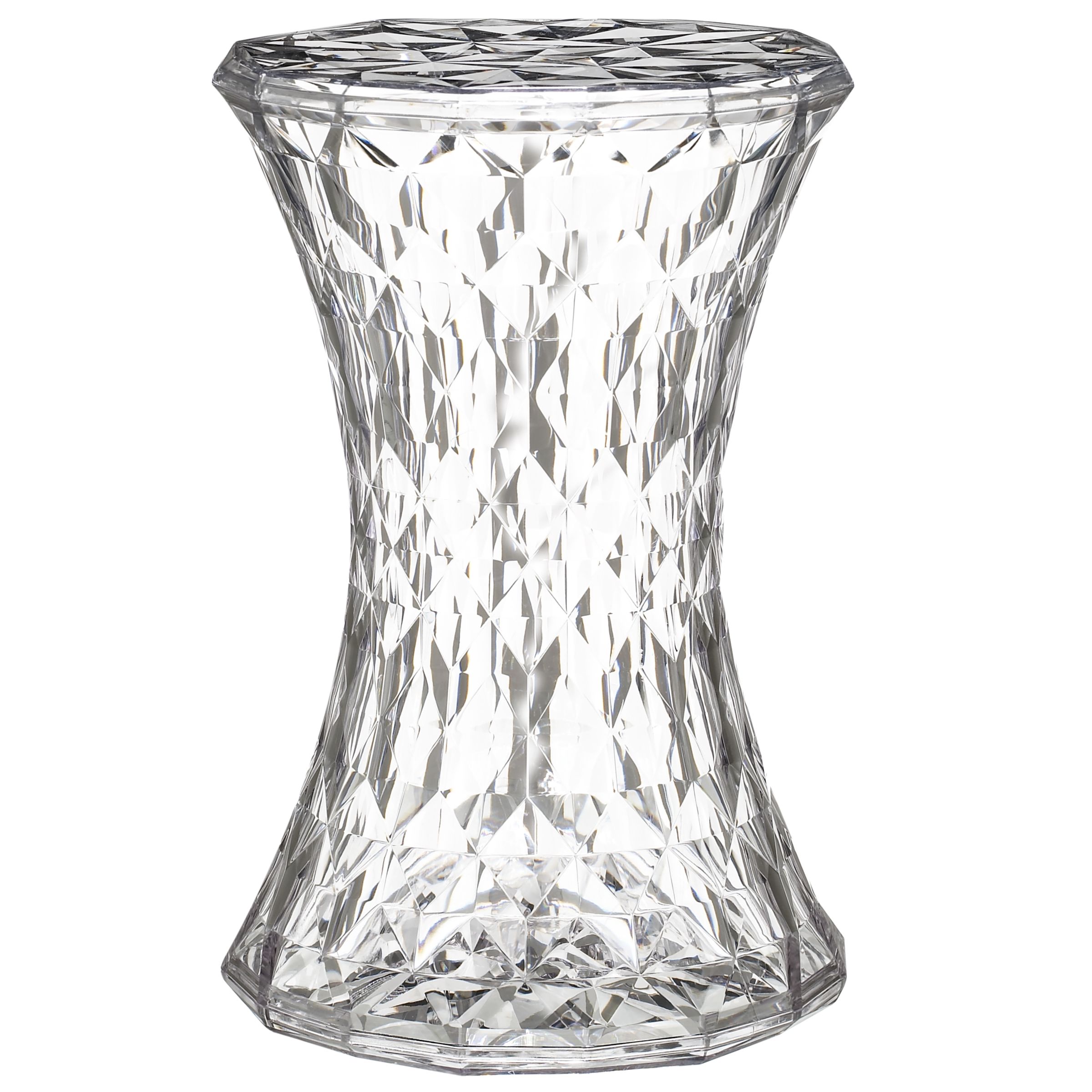 Marcel Wanders for Kartell Stone Stool, Crystal