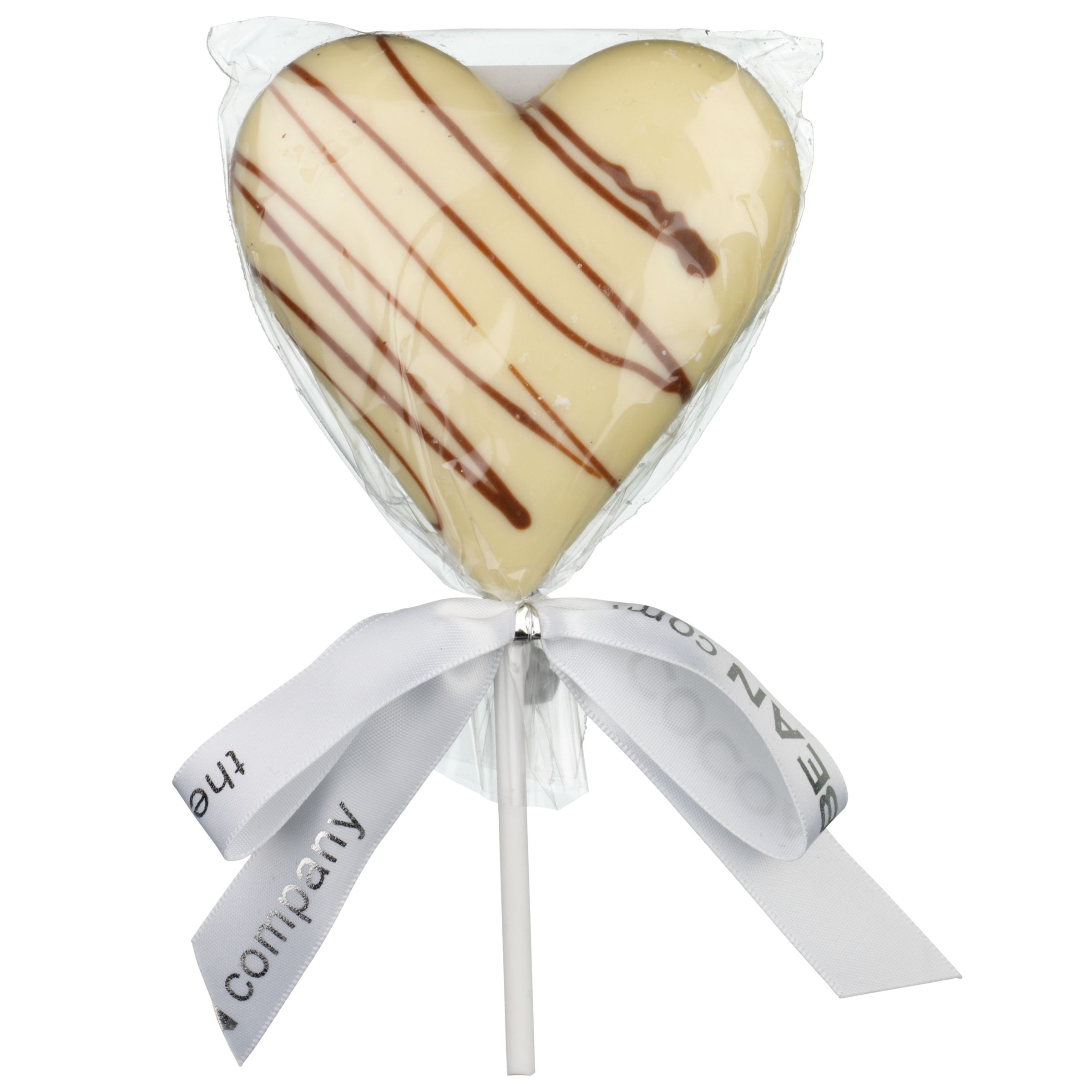 Cocoa Bean Heart Choc Lolly, 50g