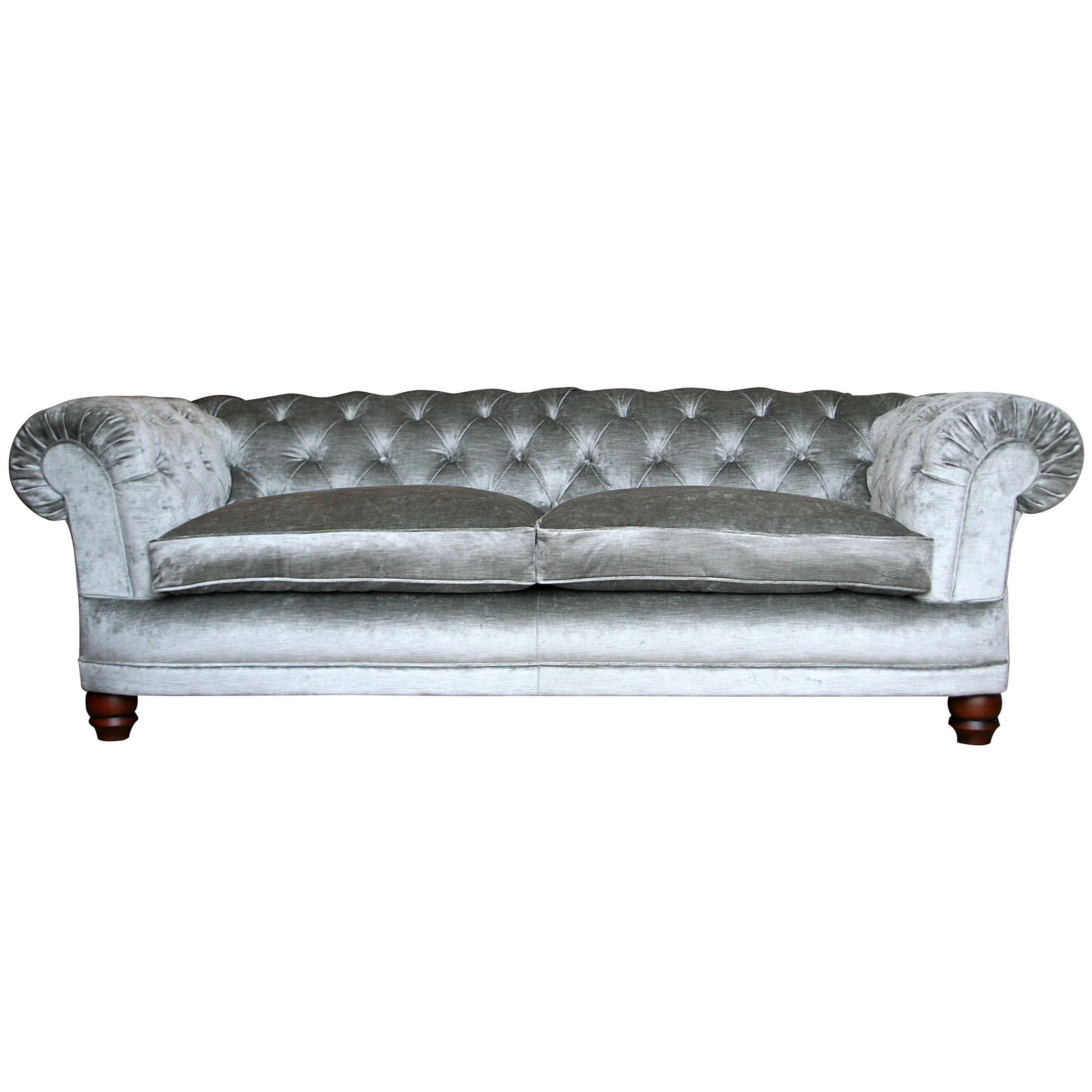 John Lewis Chatsworth Grand Chesterfield, Palermo Silver at John Lewis