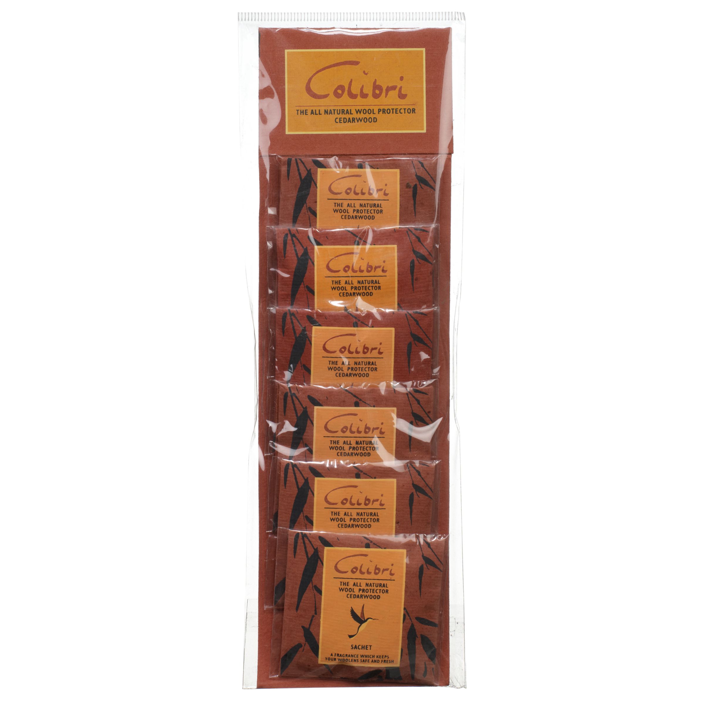 Cedarwood Anti Moth Mini Drawer Sachets x6