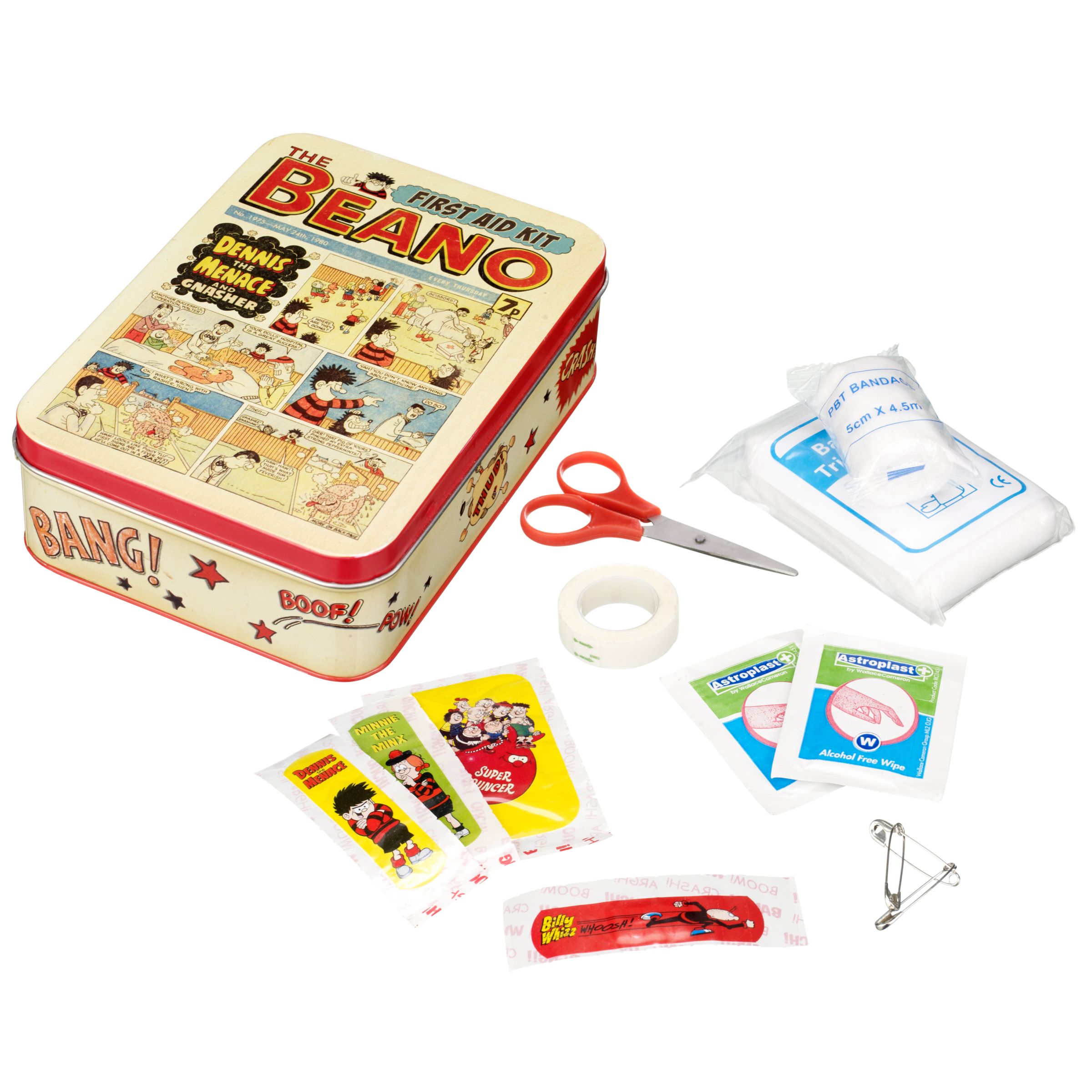 Wild and Wolf Vintage Beano First Aid Kit