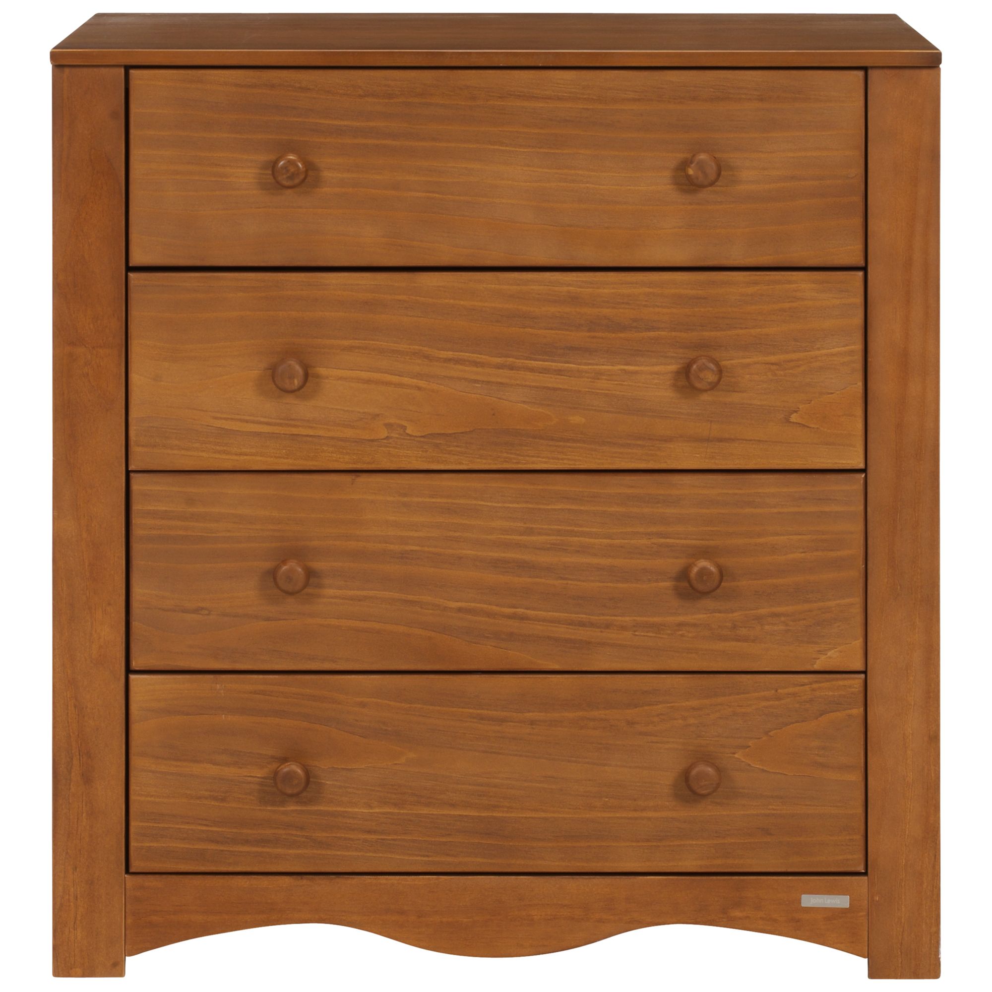 John Lewis Rachel Chest of Drawers, Darkwood