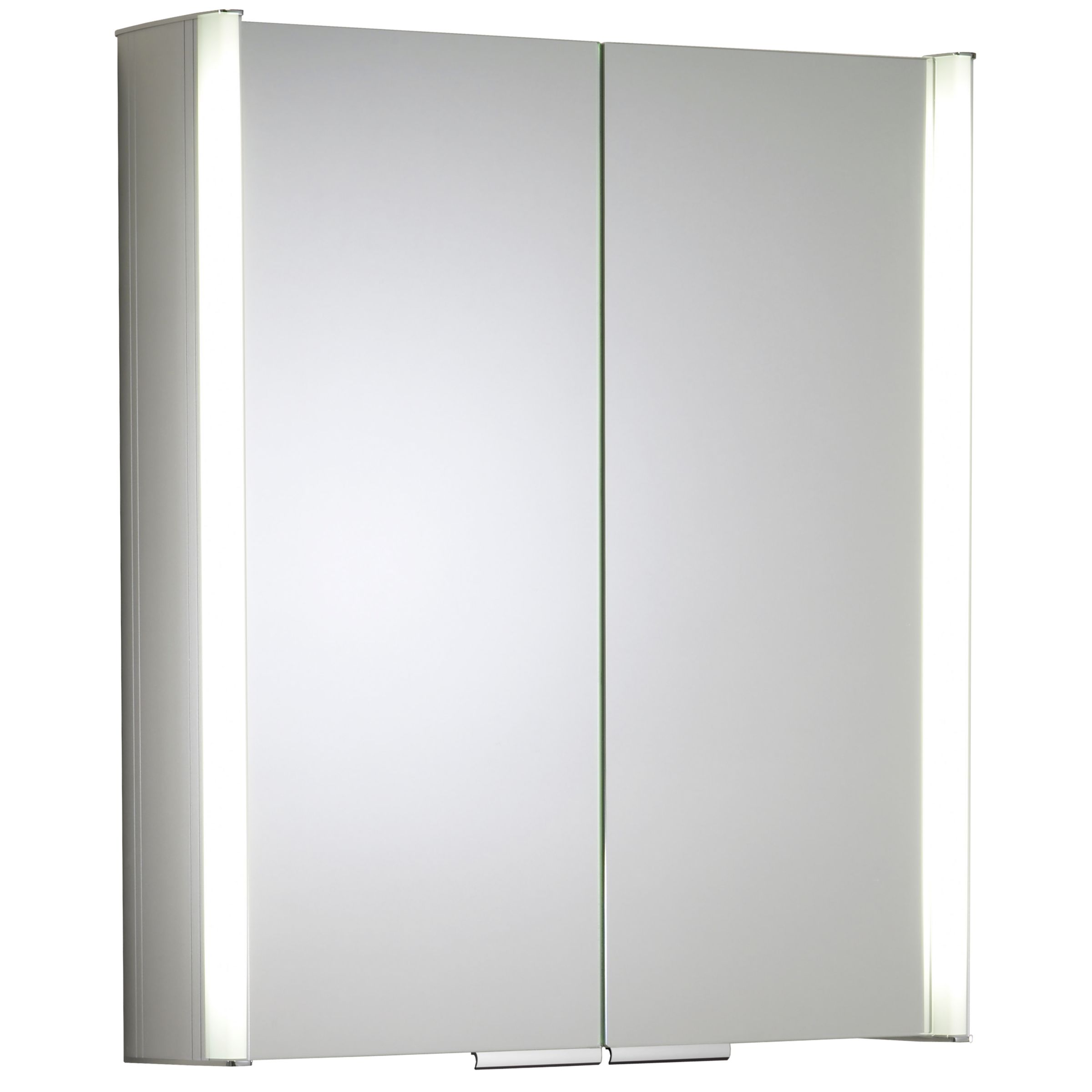 Summit Illuminated Mirror Double Door Cabinet at John Lewis