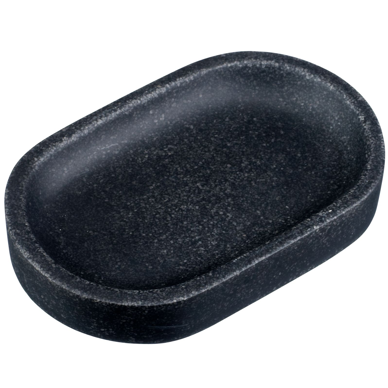 John Lewis Black Fleck Soap Dish