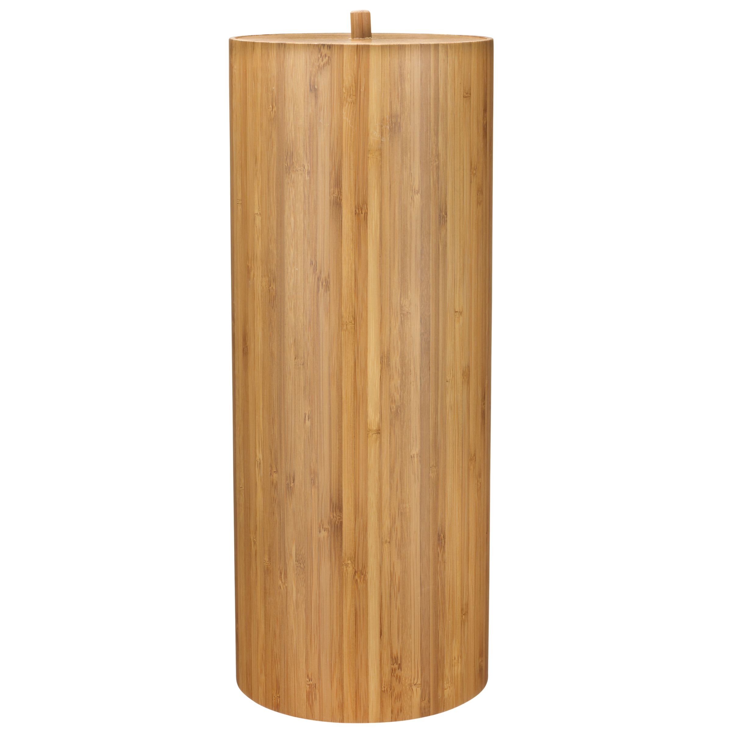 Bamboo Bathroom Toilet Roll Holder