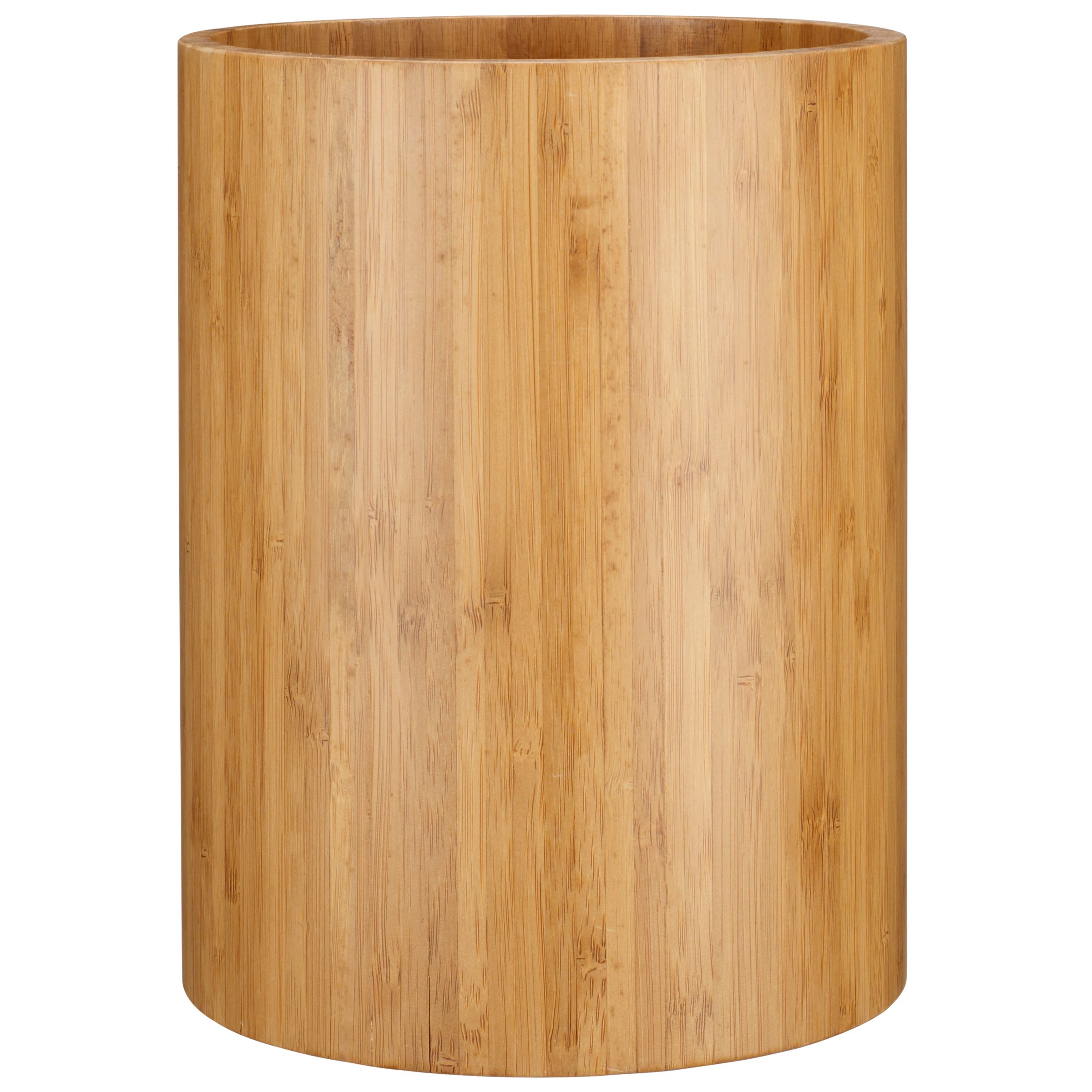 Bamboo Bathroom Bin