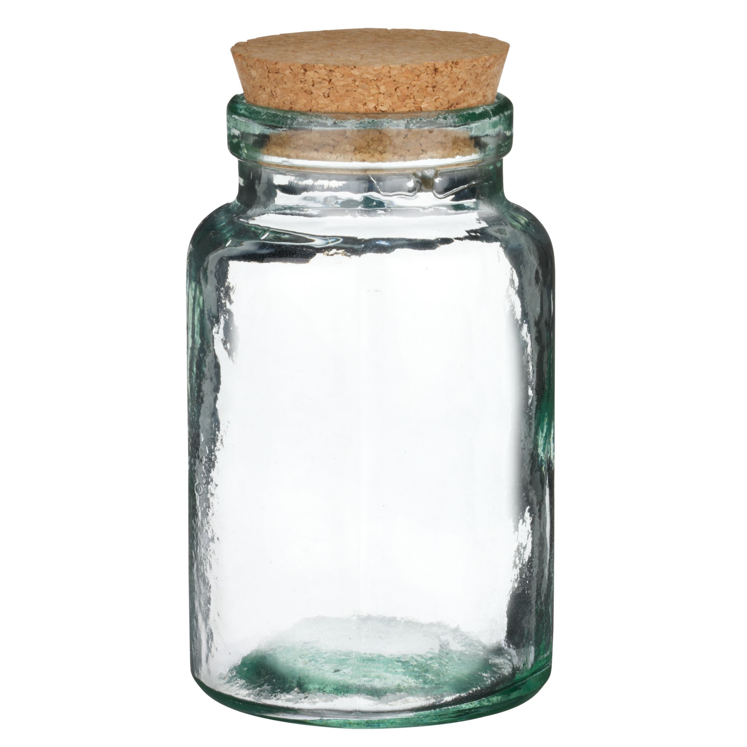 John Lewis Recycled Glass Storage Jar, 750ml