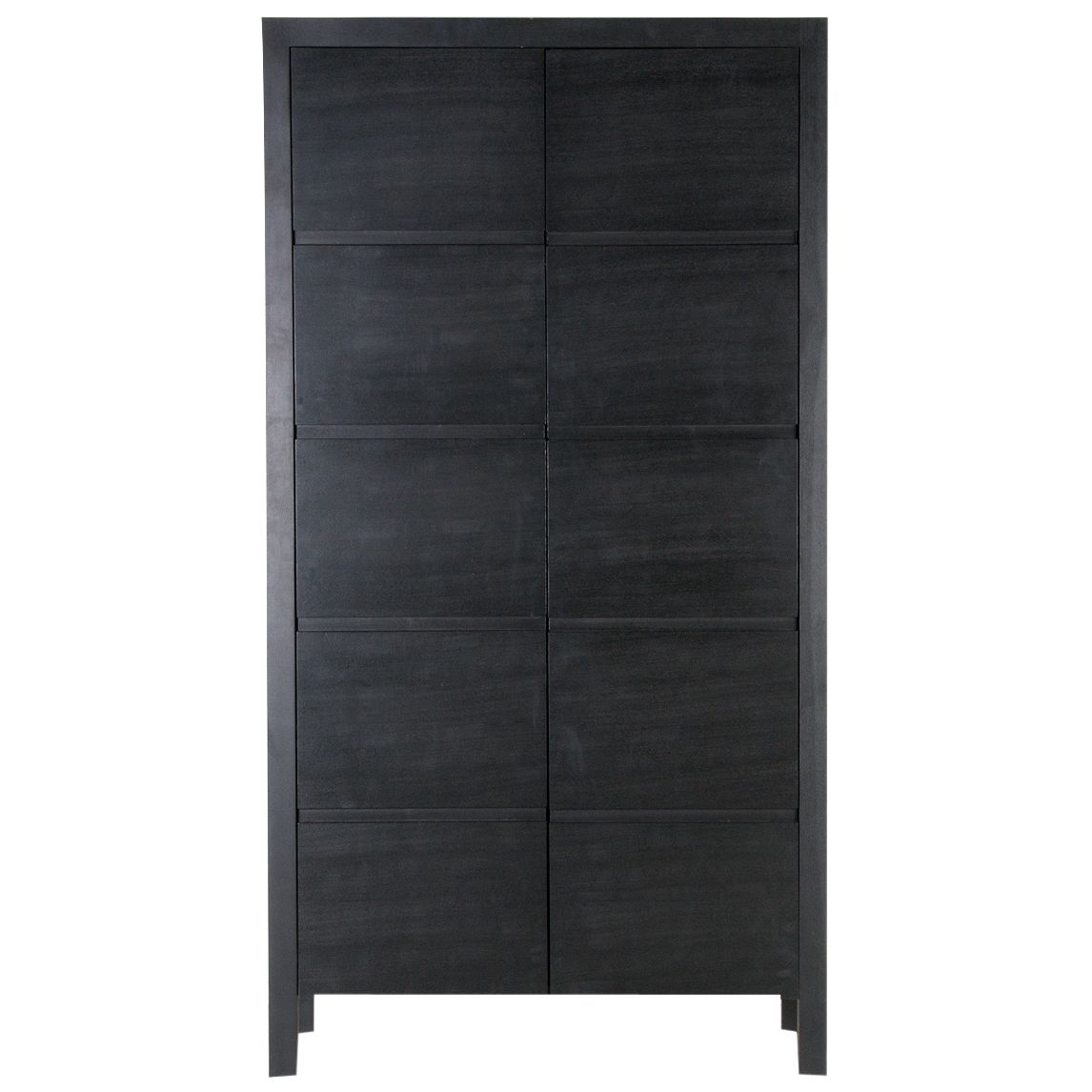 John Lewis Halsted Black 2 Door Wardrobe