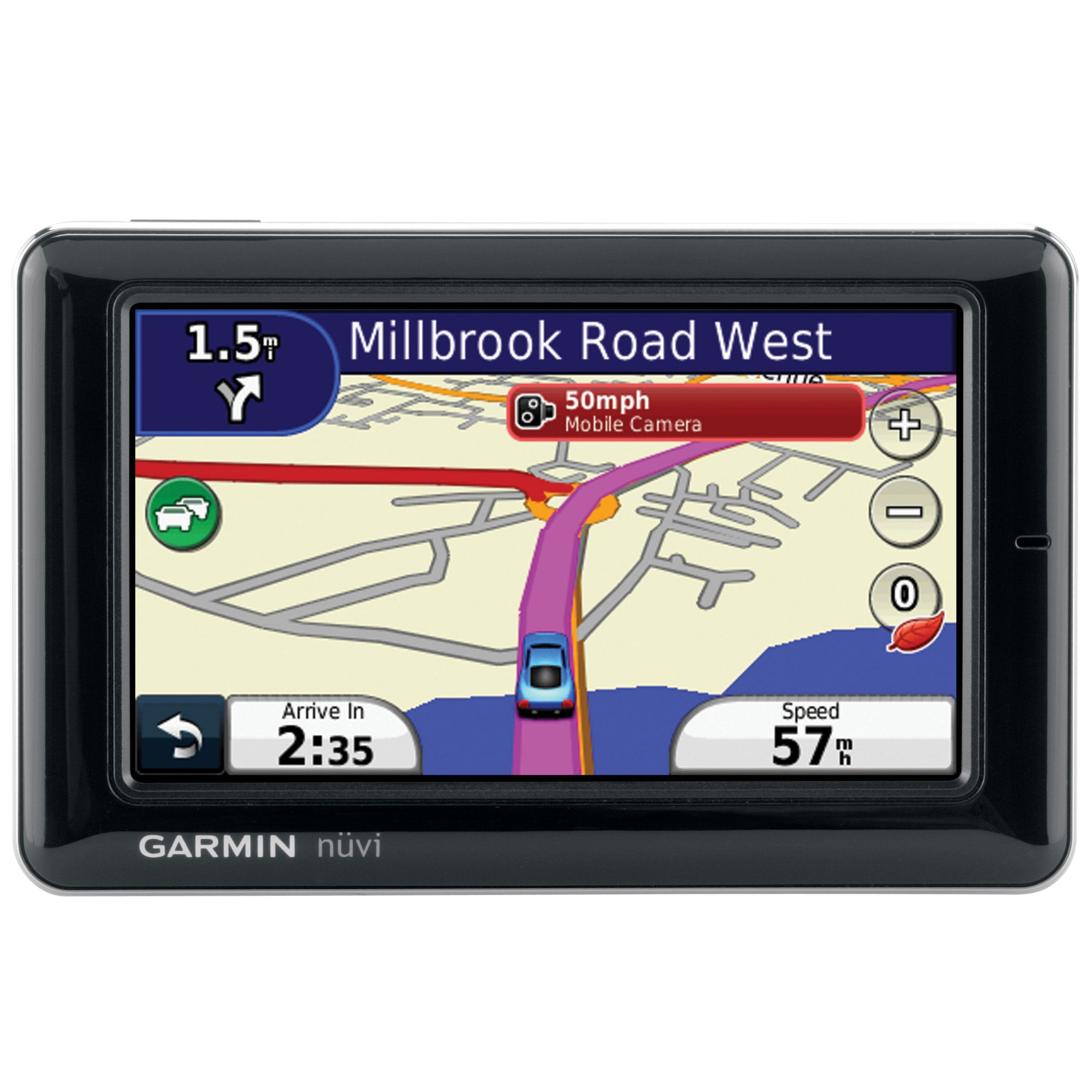 Garmin nüvi® 1690T GPS Navigation System, Europe Maps at JohnLewis
