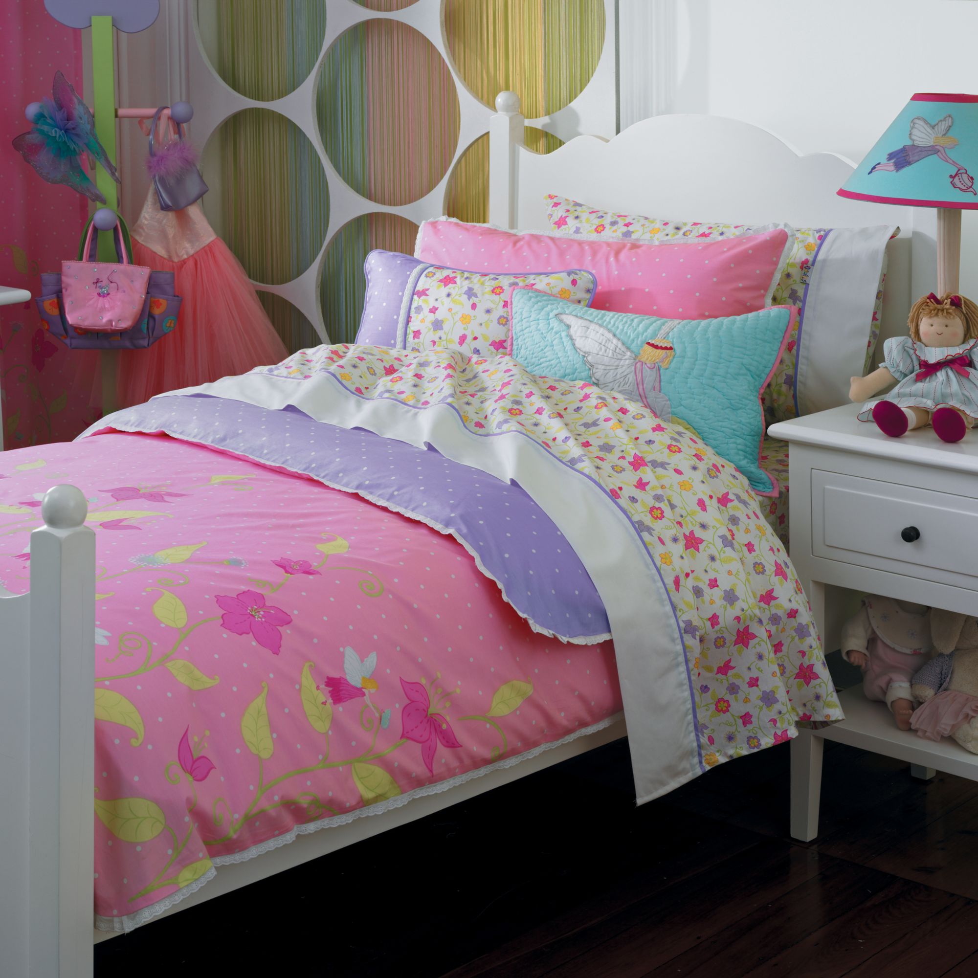 Descamps Freckles Fairy Garden Duvet Cover Set,