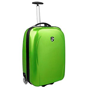 Heys XCase High Gloss Carry On Trolley Case, Lime