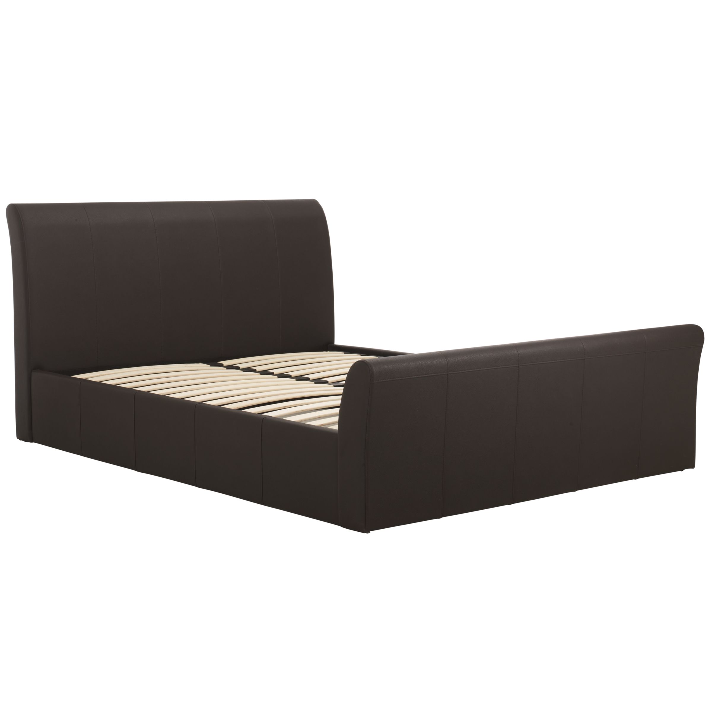 John Lewis Chatham Ottoman Bedstead, Chocolate, Super Kingsize at JohnLewis