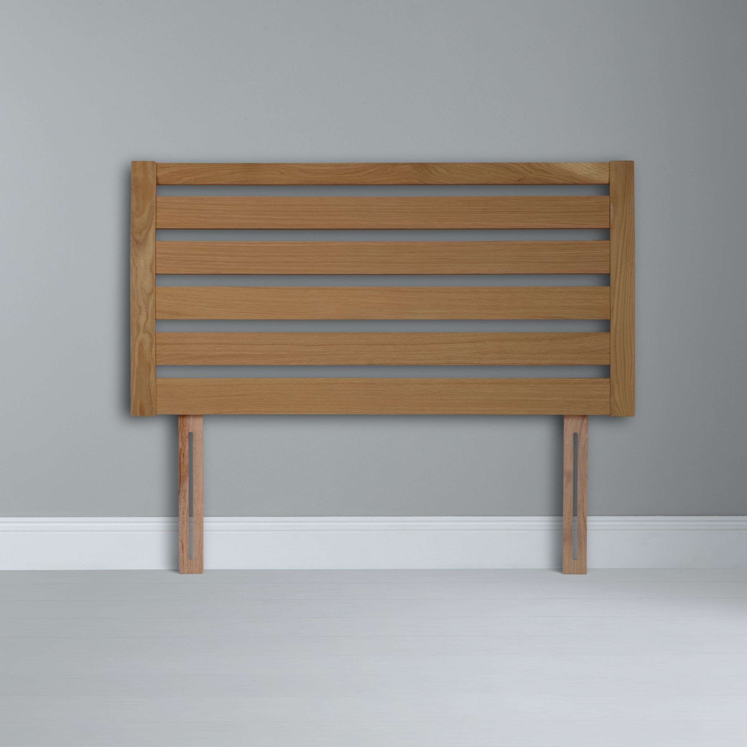 John Lewis Fawley Headboard, Oak, Double at John Lewis