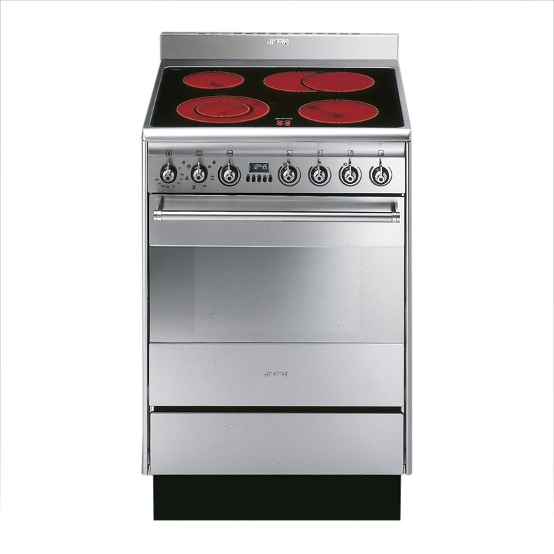 Smeg SUK61CMX5, Electric Cooker, Stainless Steel