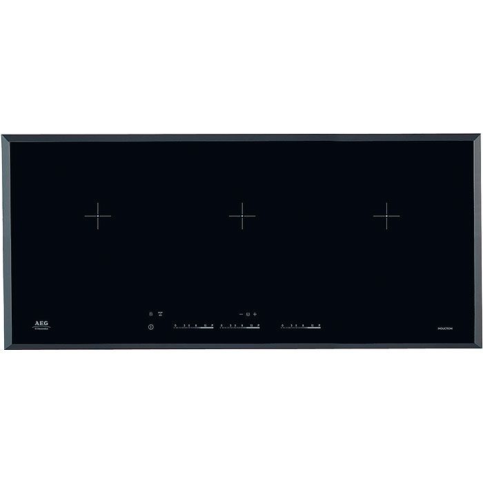 AEG HK953400FB Ceramic Induction Hob, Black at JohnLewis