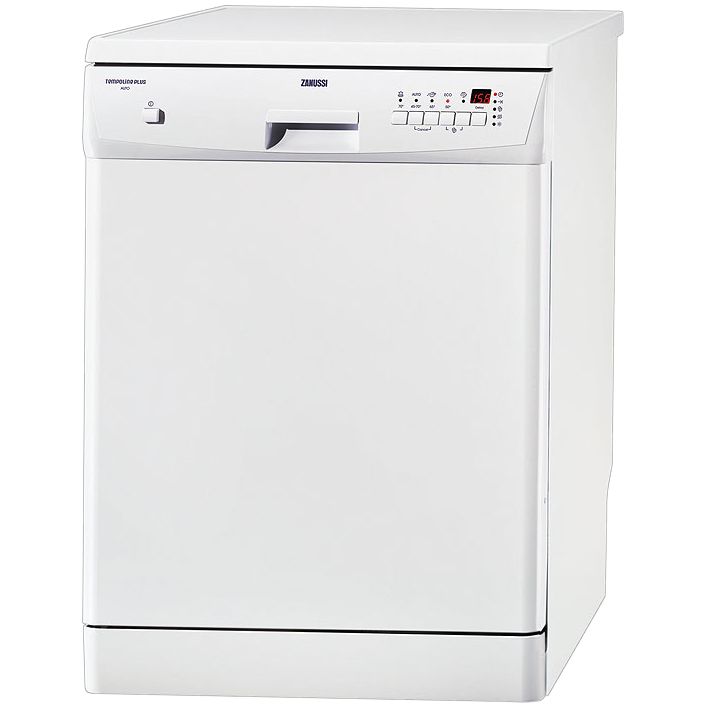 Zanussi ZDF4010 Dishwasher, White at John Lewis