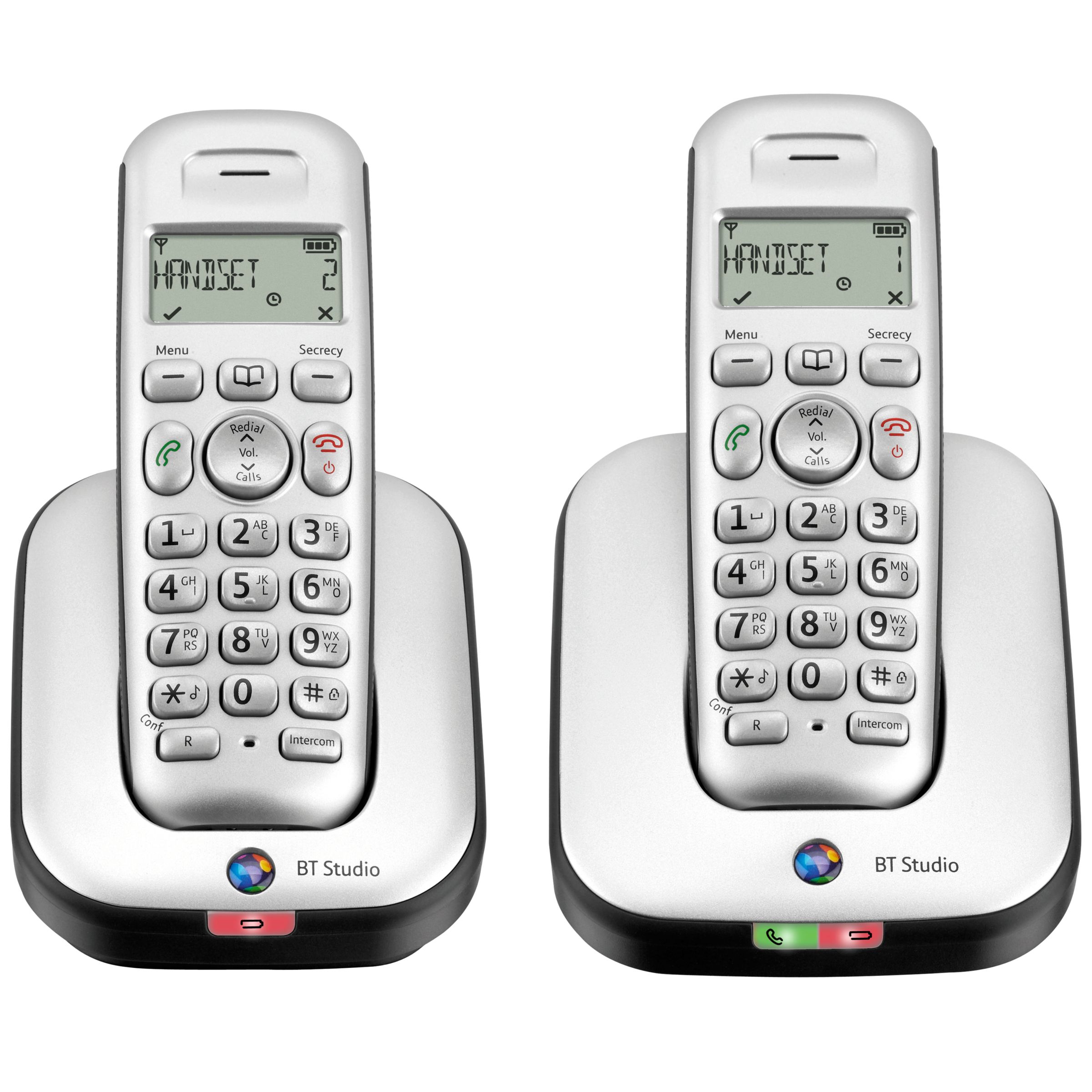 BT Studio 4100 Digital Telephone, Twin DECT