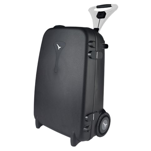 Live Luggage Trolley Case, White at John Lewis