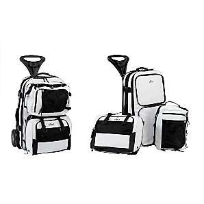 Live Luggage 2012 Sports Bag, Black/White, Black Handle
