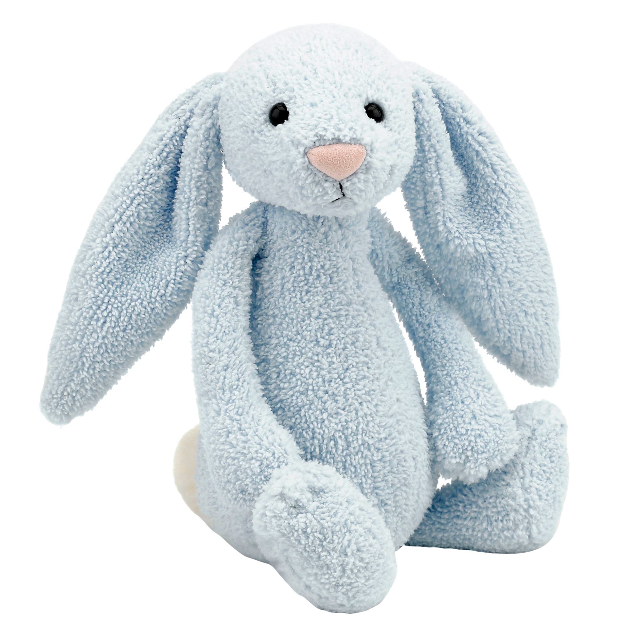 Jellycat Bashful Bunny, Blue, Medium