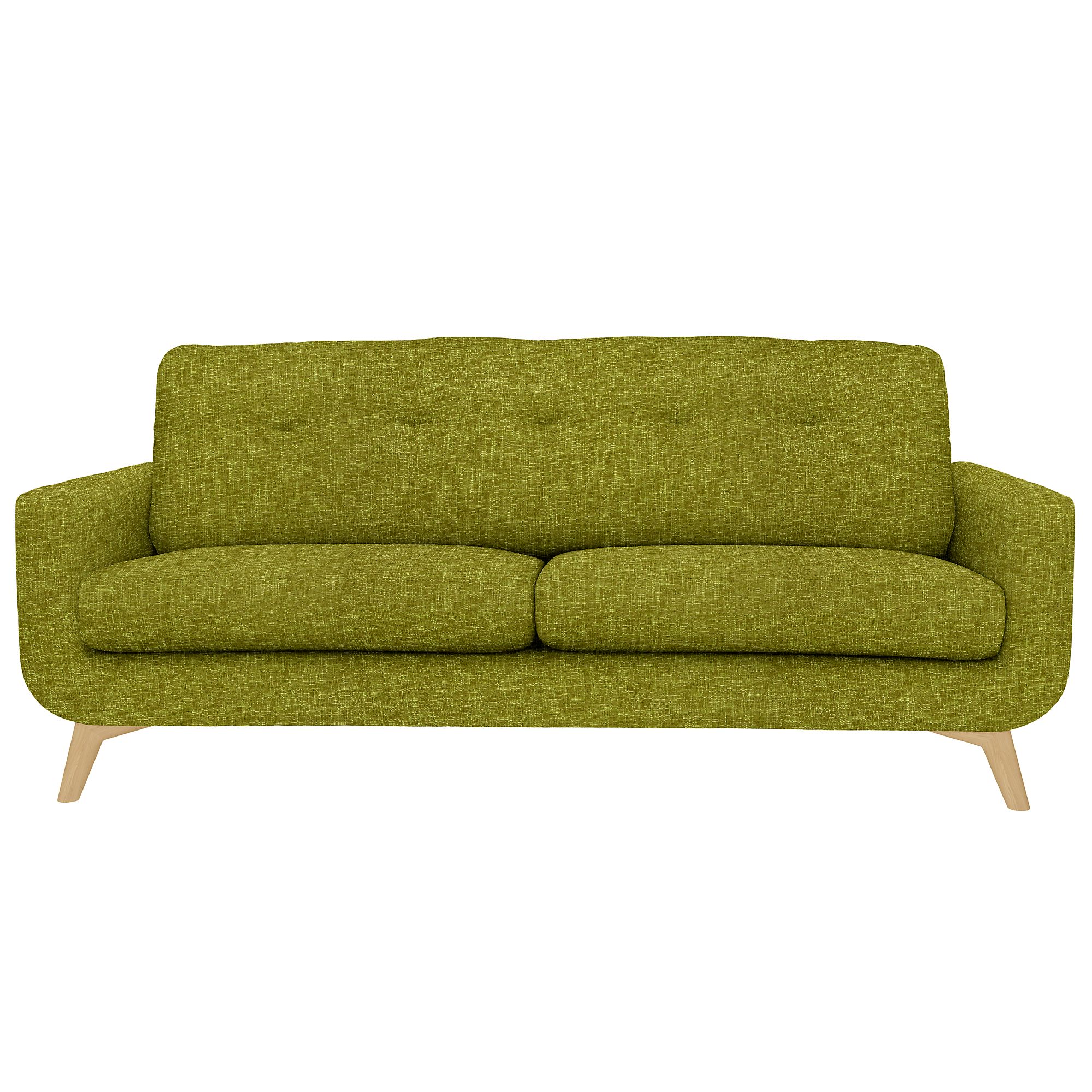 John Lewis Barbican Large Sofa, Cossette Green /