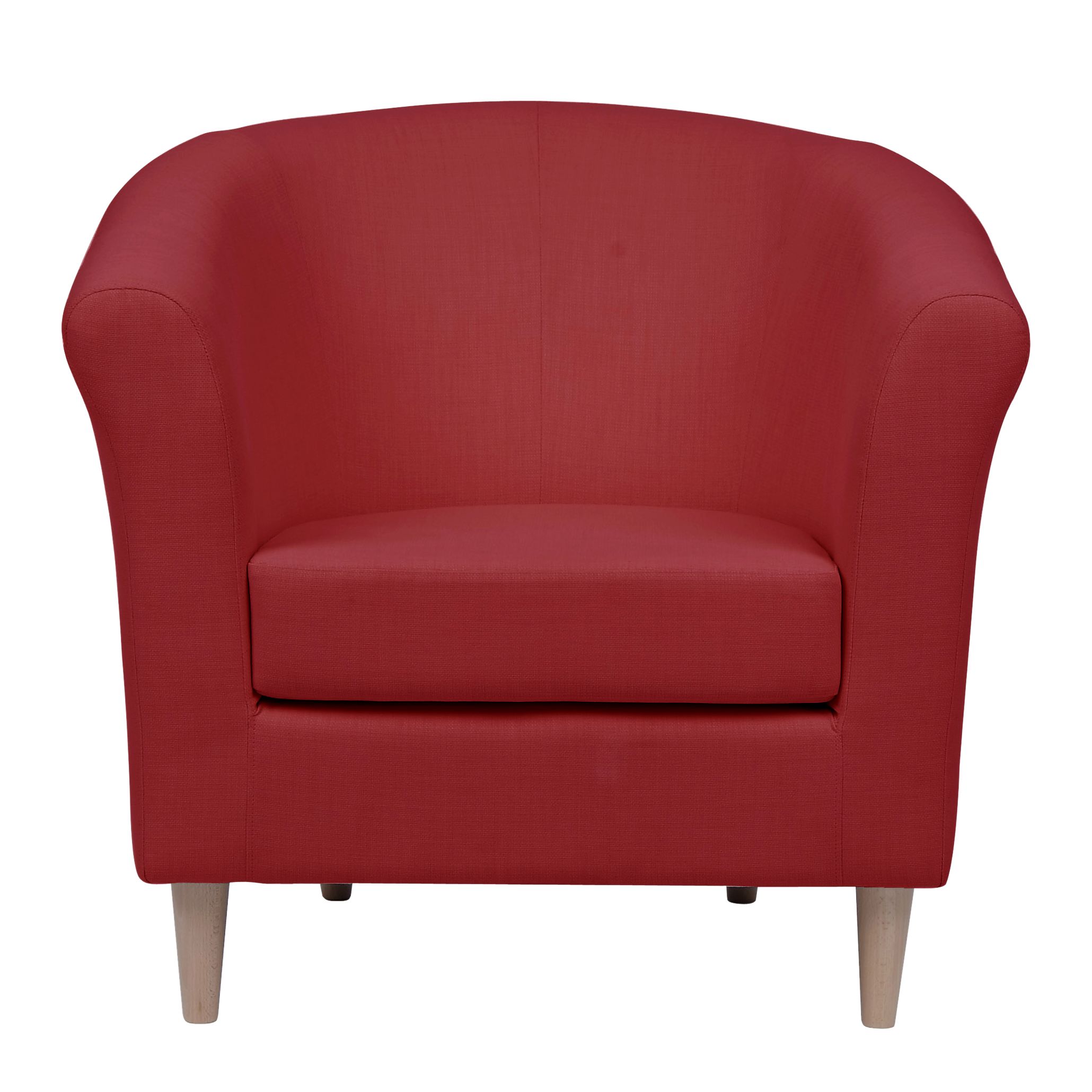 John Lewis Value Juliet Chair, Red at John Lewis