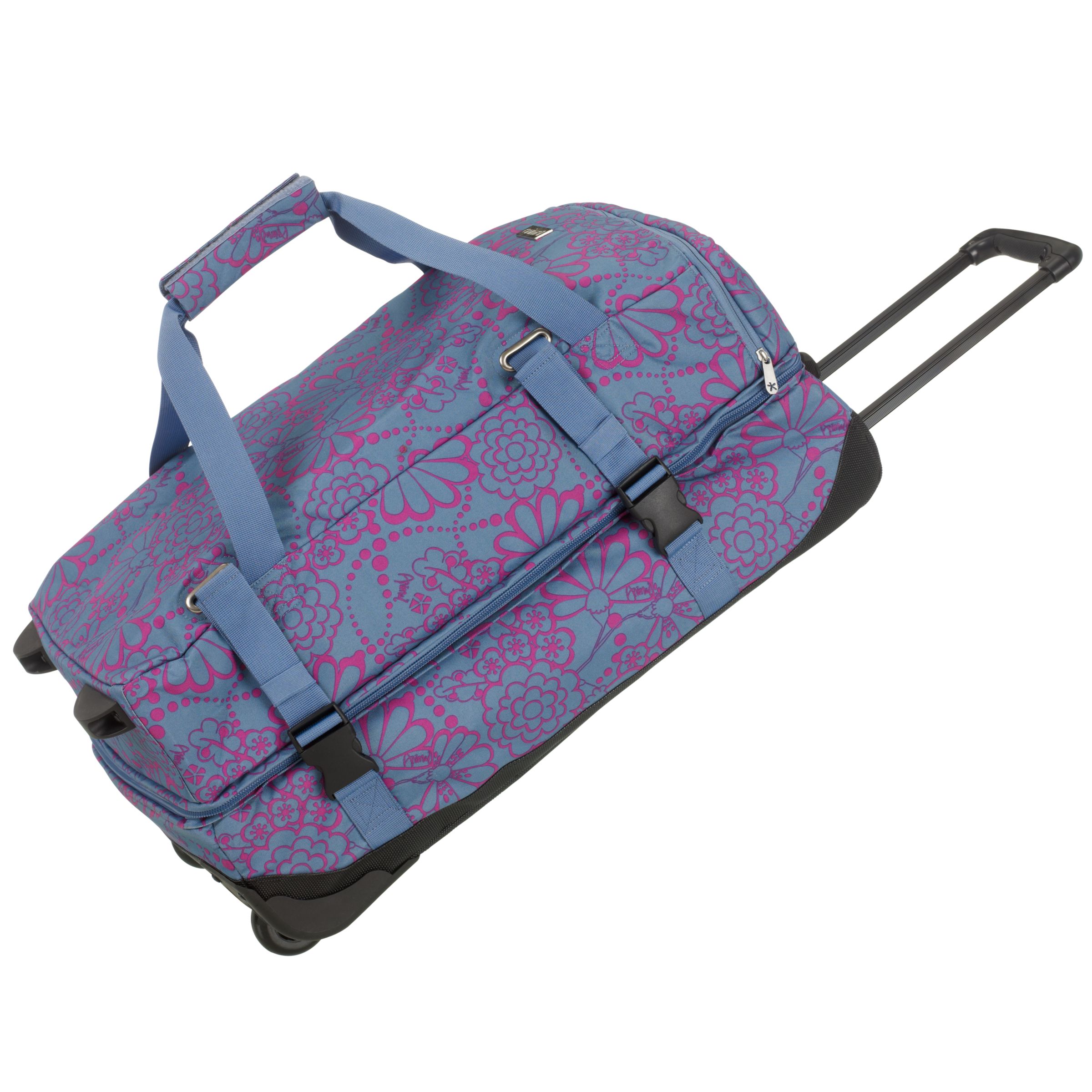Animal Fantome Wheeled Holdall, Violet/Pink