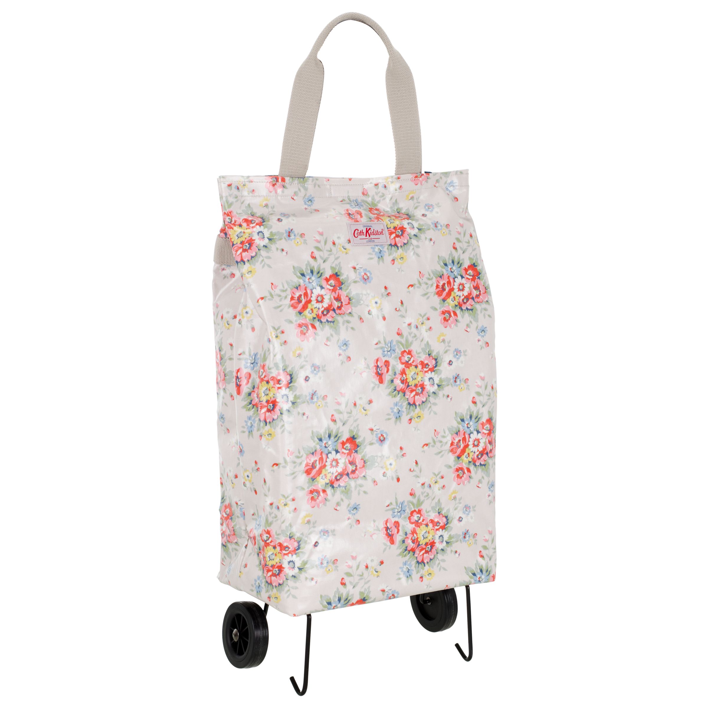 Cath Kidston Folk Flowers Shopping Trolley, Blue
