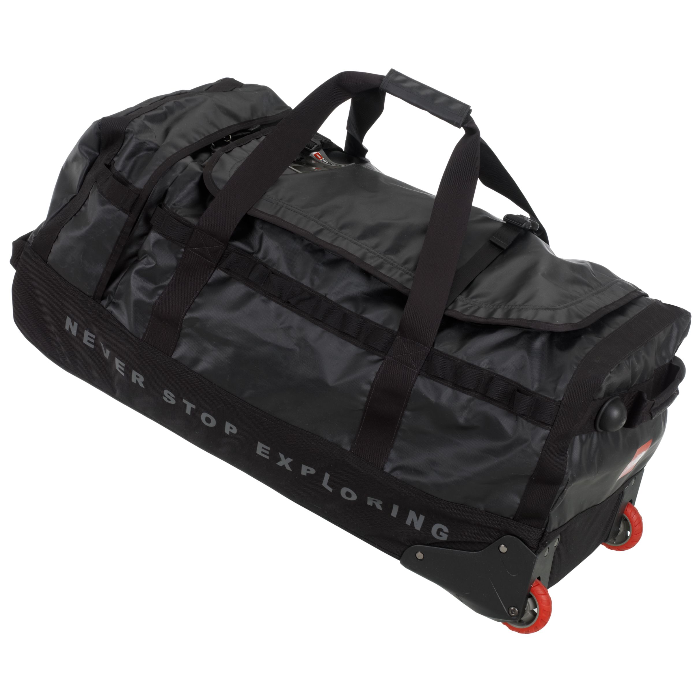 The North Face Rolling Thunder 2-Wheel Holdall, Black at JohnLewis