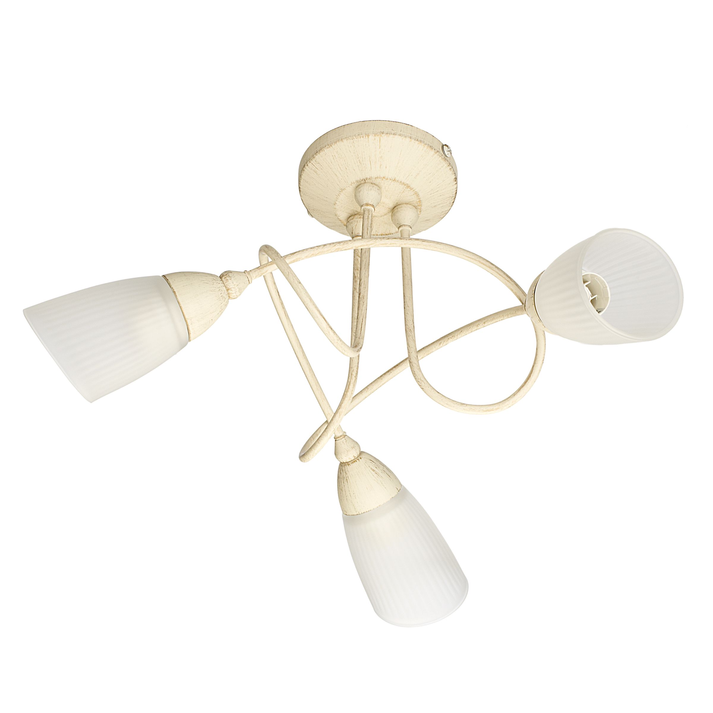 John Lewis Frances Ceiling Light, 3 Arm