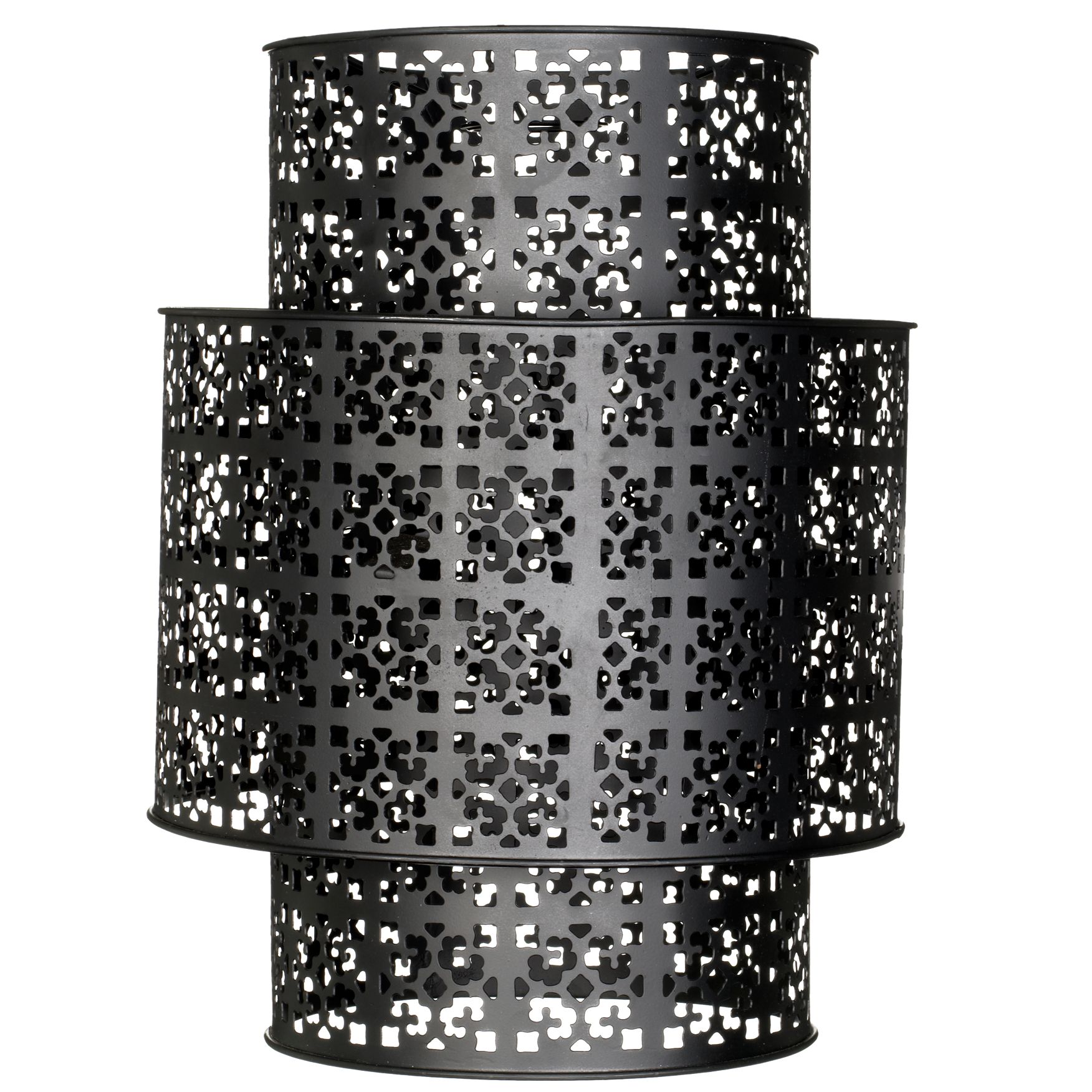 John Lewis Medina Ceiling Shade, Black