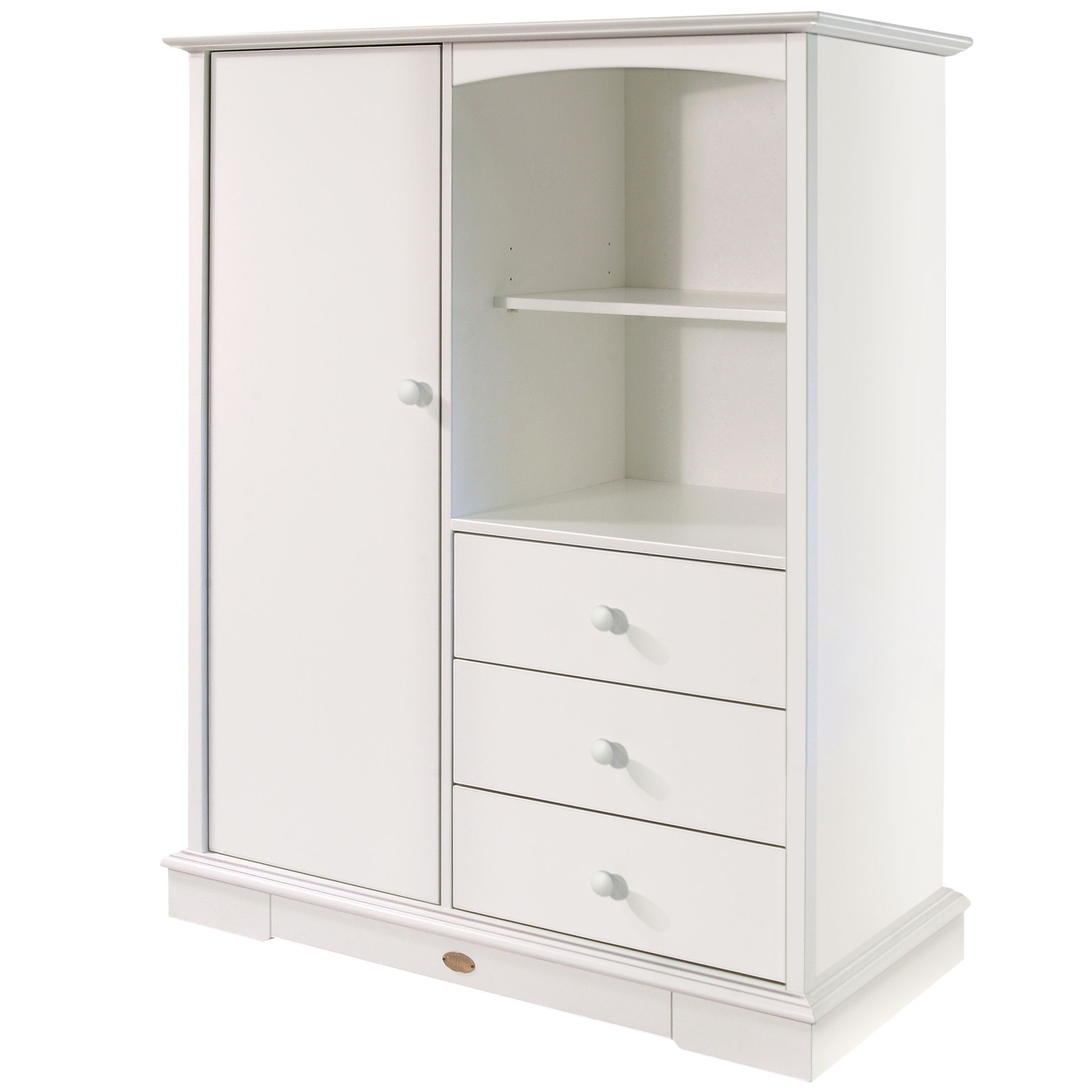 Boori Junior Wardrobe, White at John Lewis