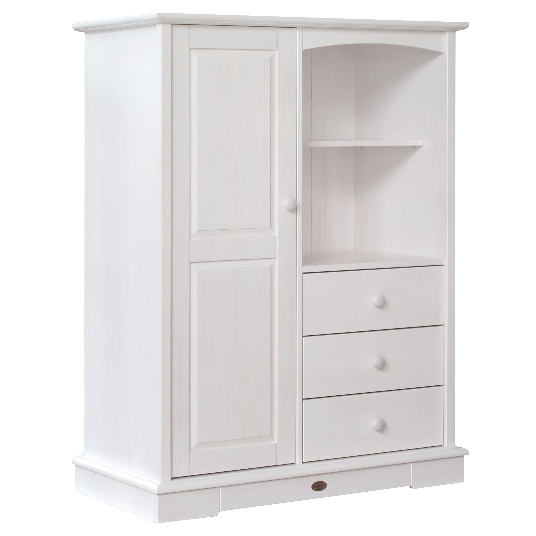 Boori Junior Wardrobe, Soft White at John Lewis