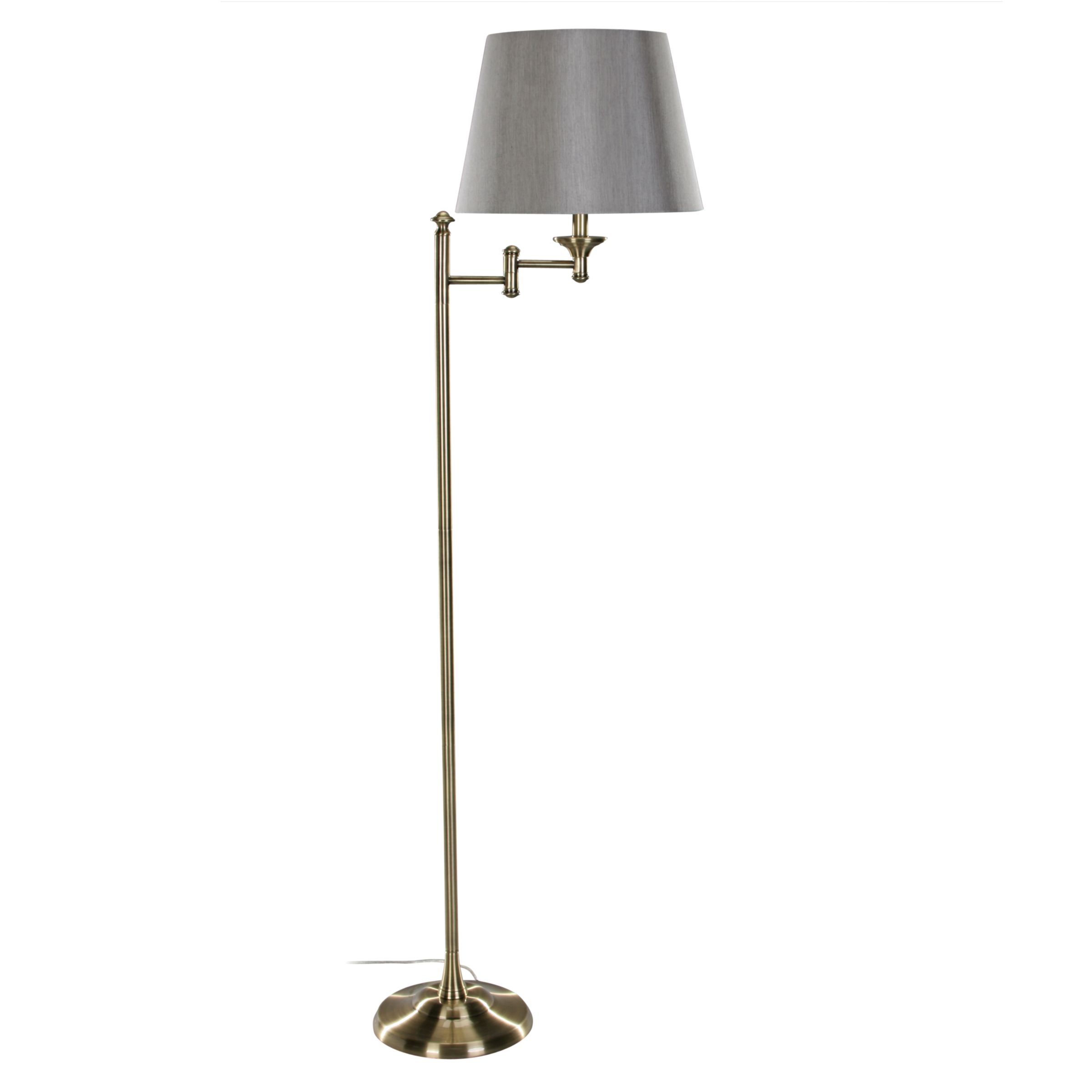 John Lewis Dominic Floor Lamp, Brass